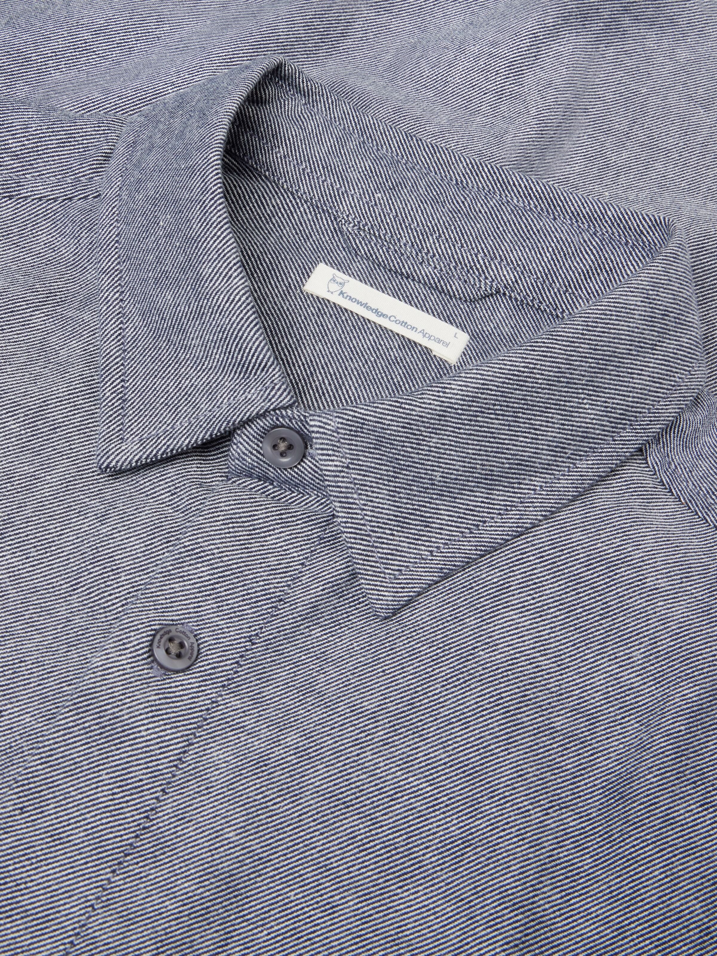 Heavy Twill Flannel Hemd Regular Fit aus Bio-Baumwolle