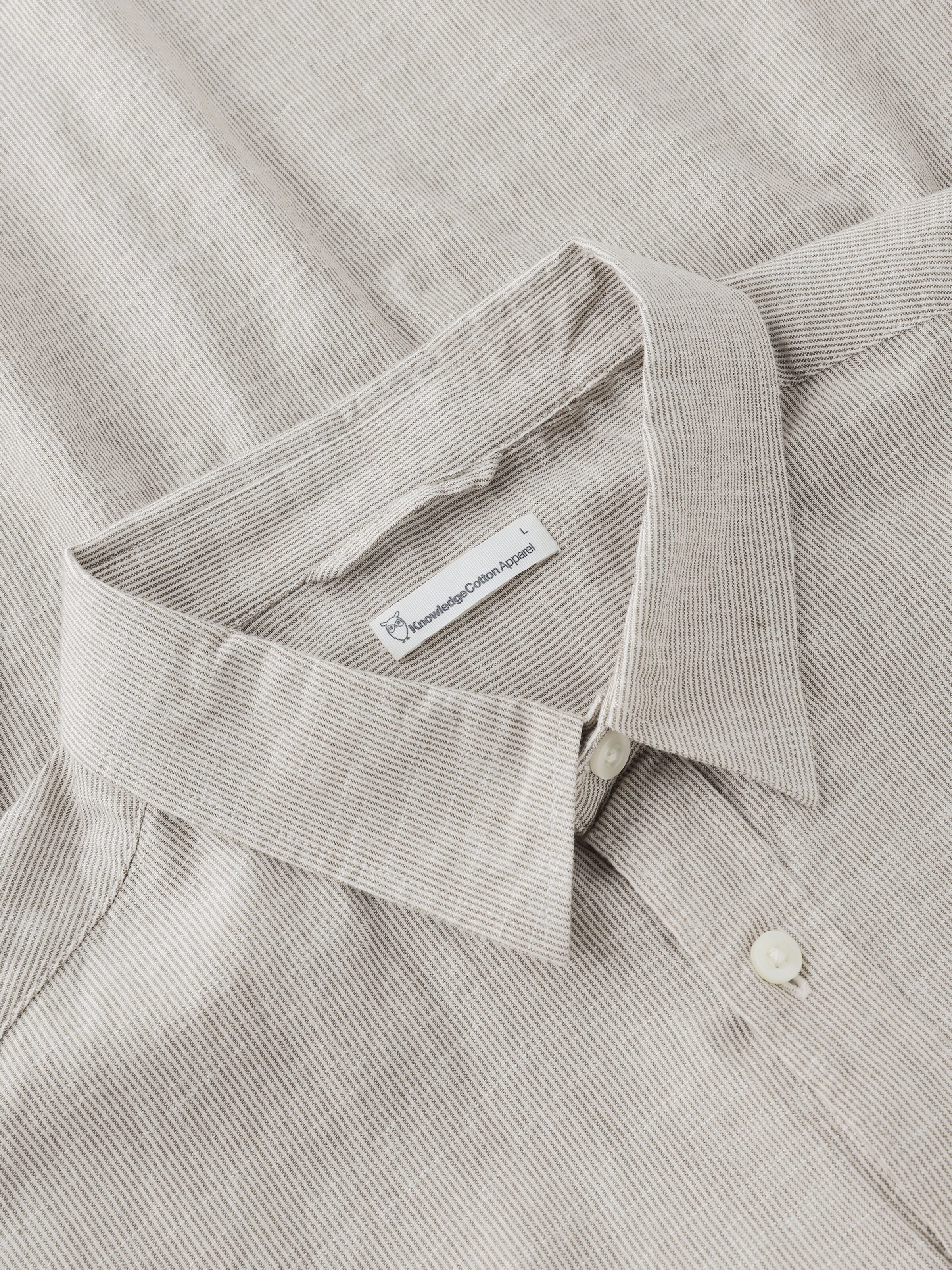 Streifenhemd DUNE regular aus Bio-Baumwolle