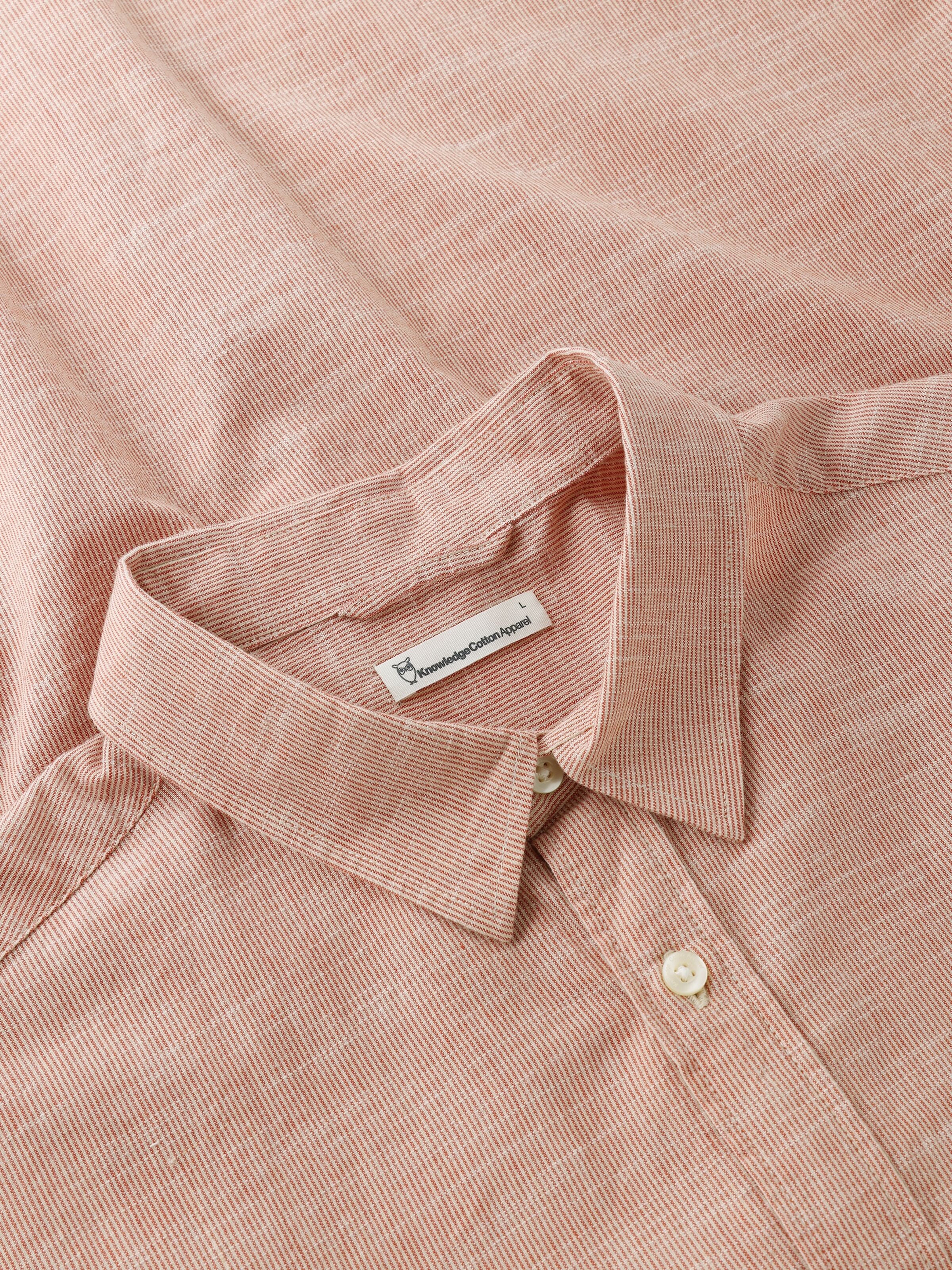 Streifenhemd DUNE regular aus Bio-Baumwolle