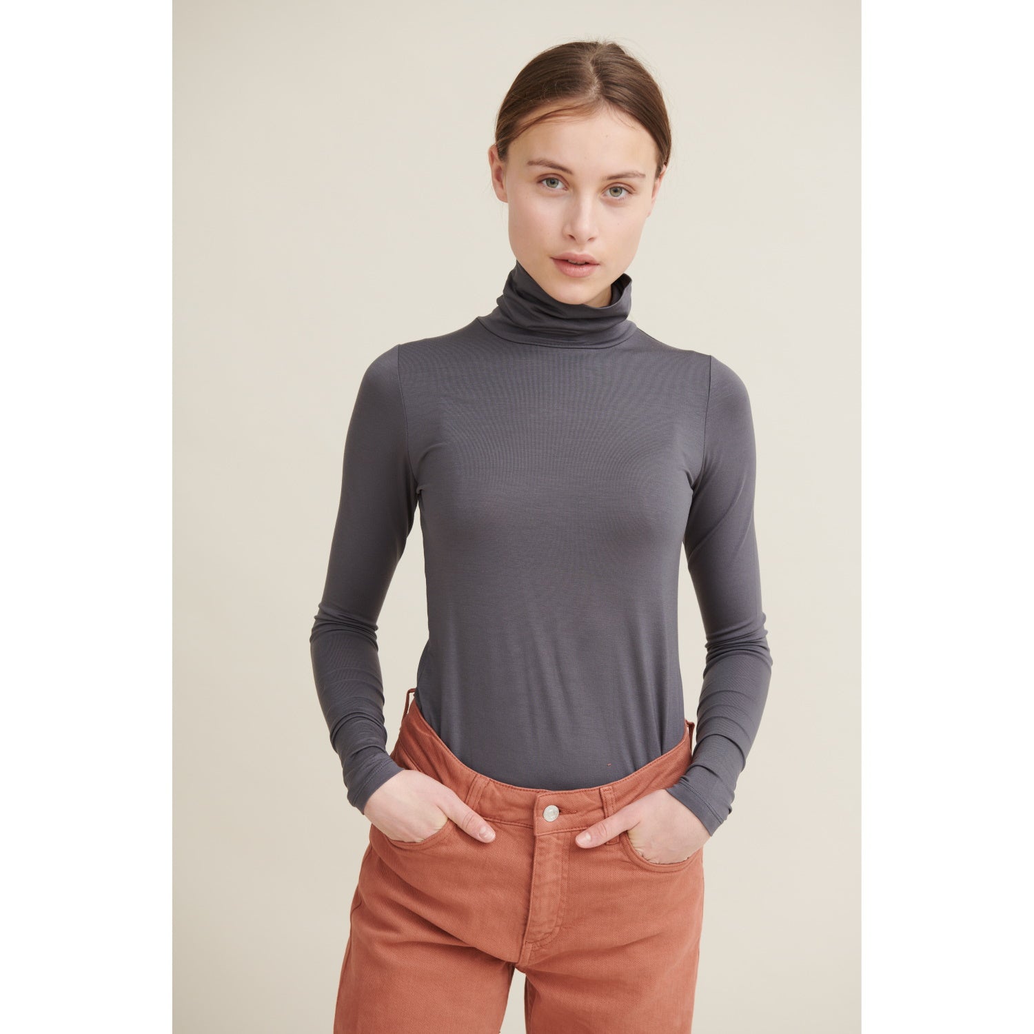 Rollkragenshirt JOLINE aus Tencel™