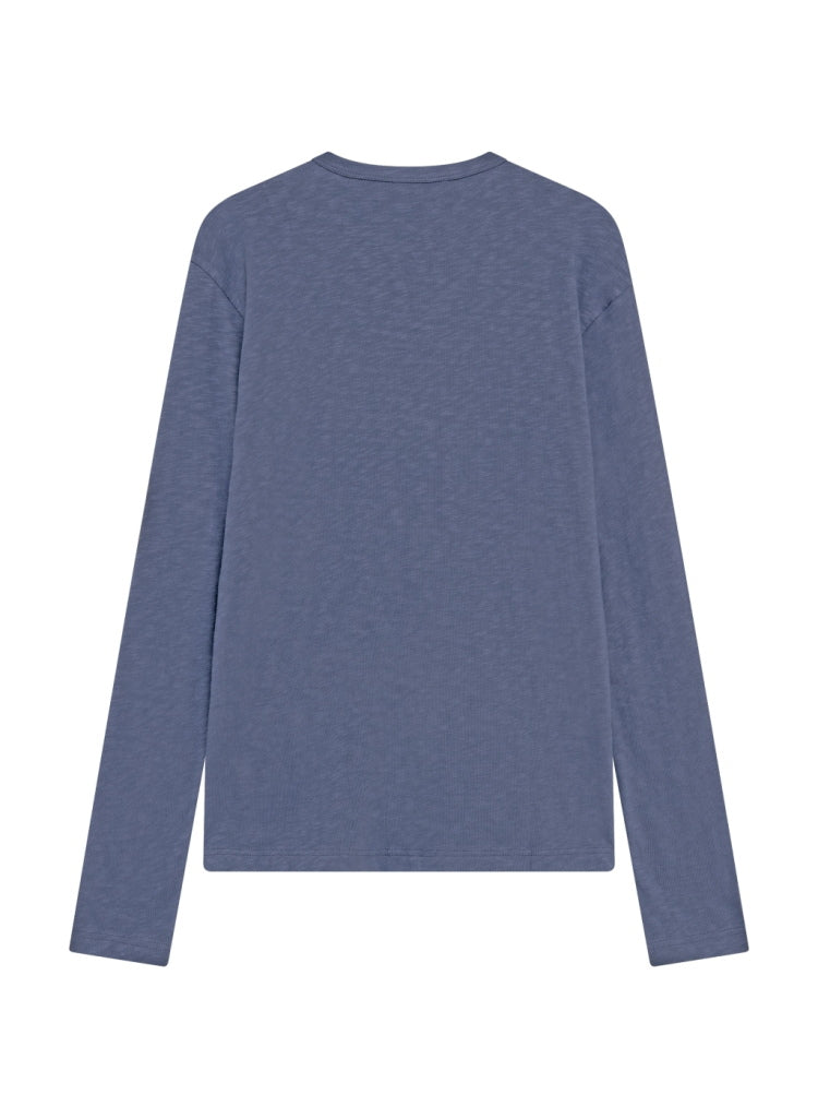 Langarmshirt Slub-Jersey aus Bio-Baumwolle