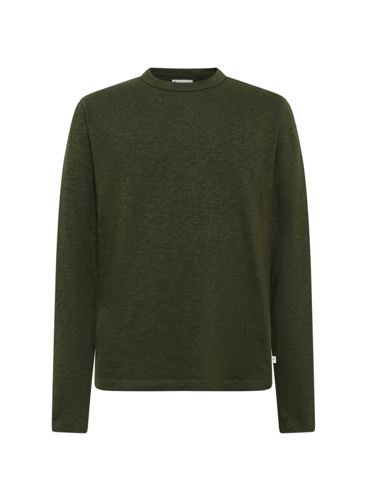 Langarmshirt Slub-Jersey aus Bio-Baumwolle