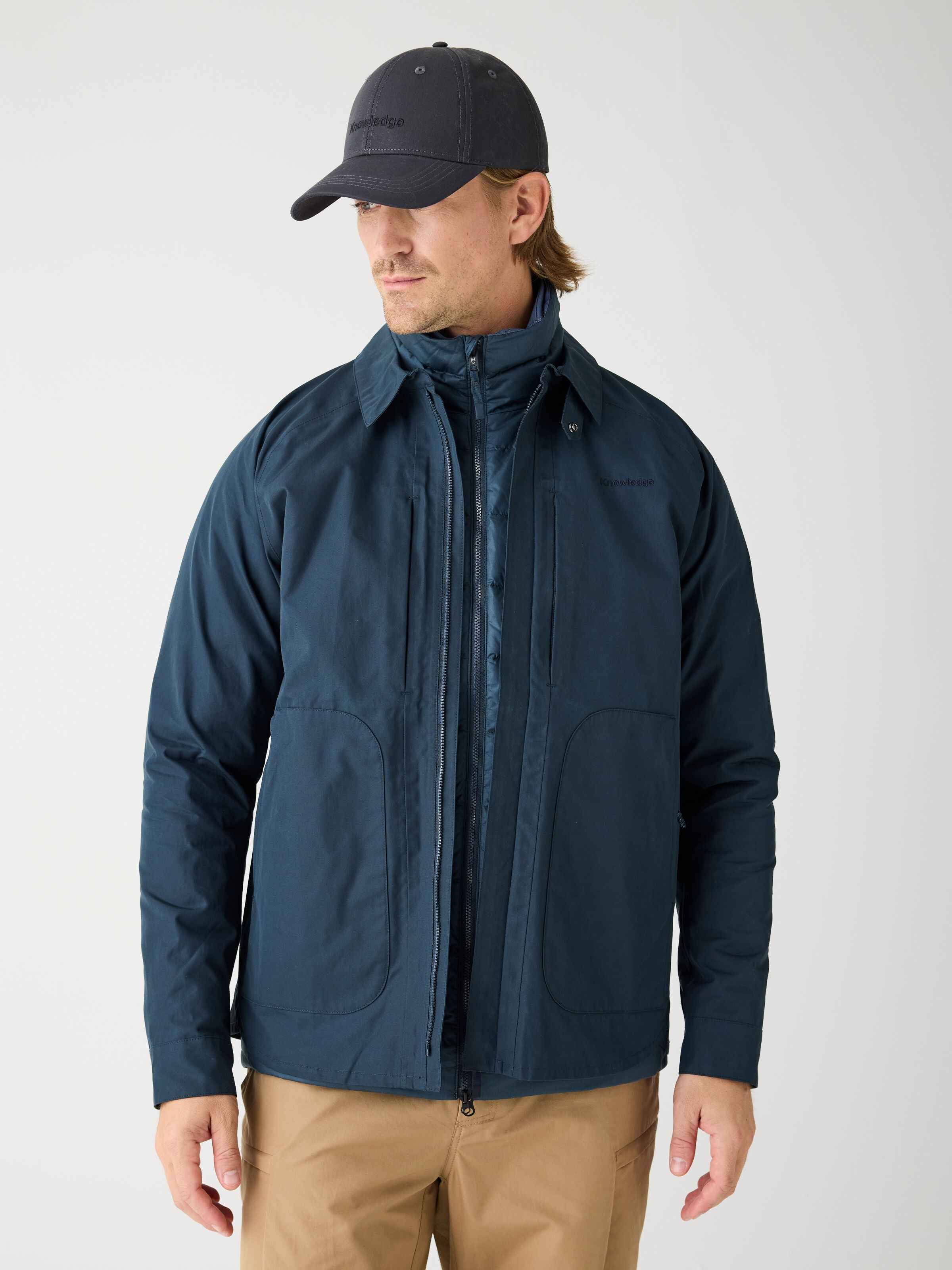Jacke VENT CANVAS 200 aus Bio-Baumwolle - Herren
