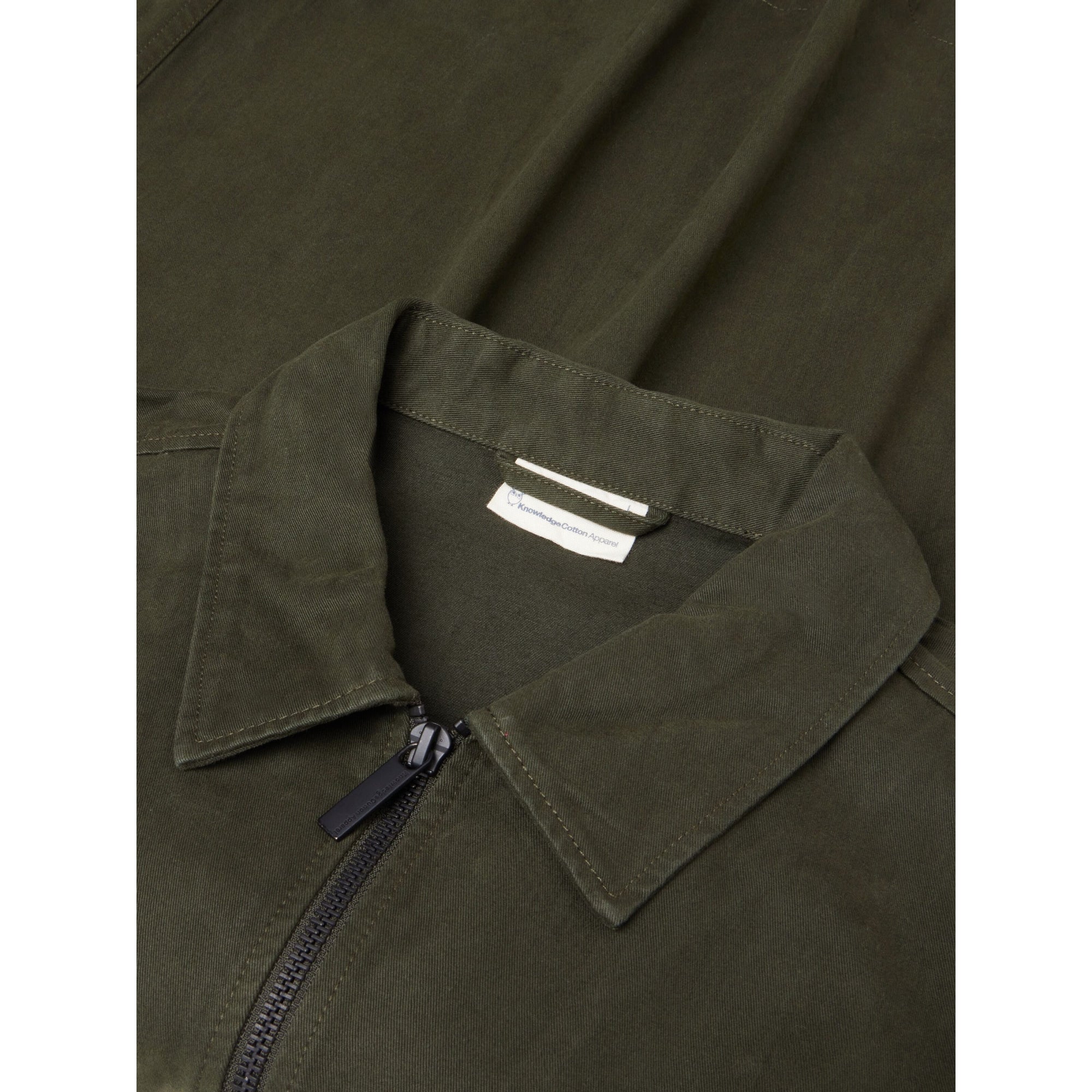 Twill-Overshirt Hemdjacke aus Bio-Baumwolle GOTS/Vegan