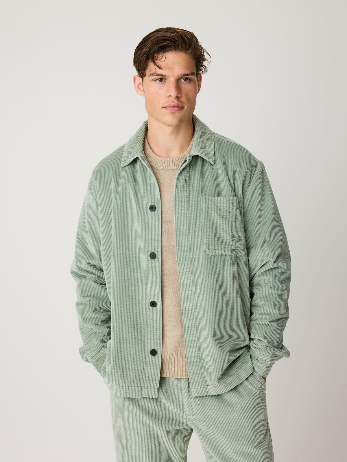 Cord-Overshirt - Hemdjacke aus Bio-Baumwolle