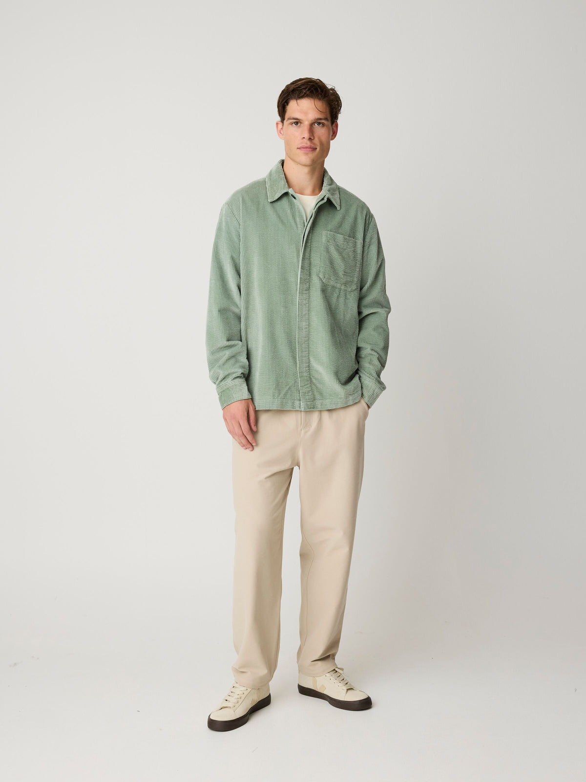 Cord-Overshirt - Hemdjacke aus Bio-Baumwolle