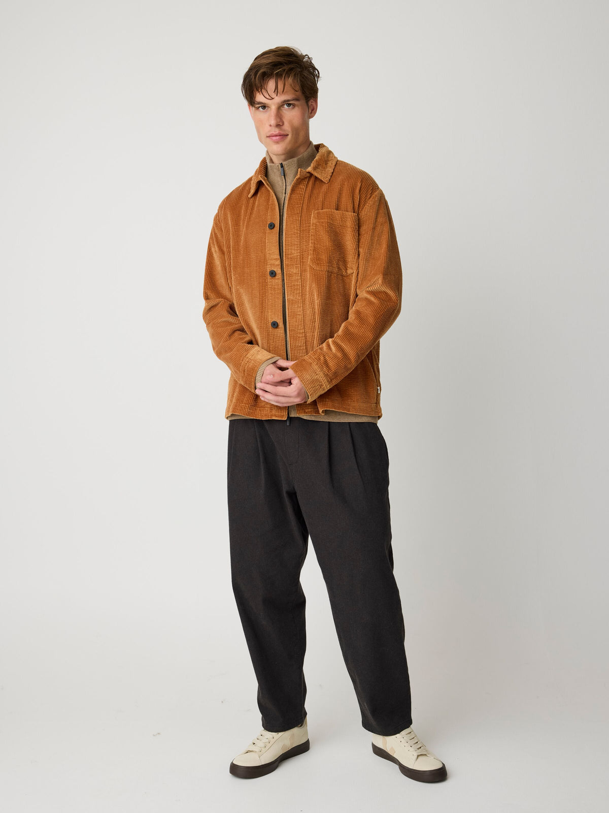 Cord-Overshirt - Hemdjacke aus Bio-Baumwolle