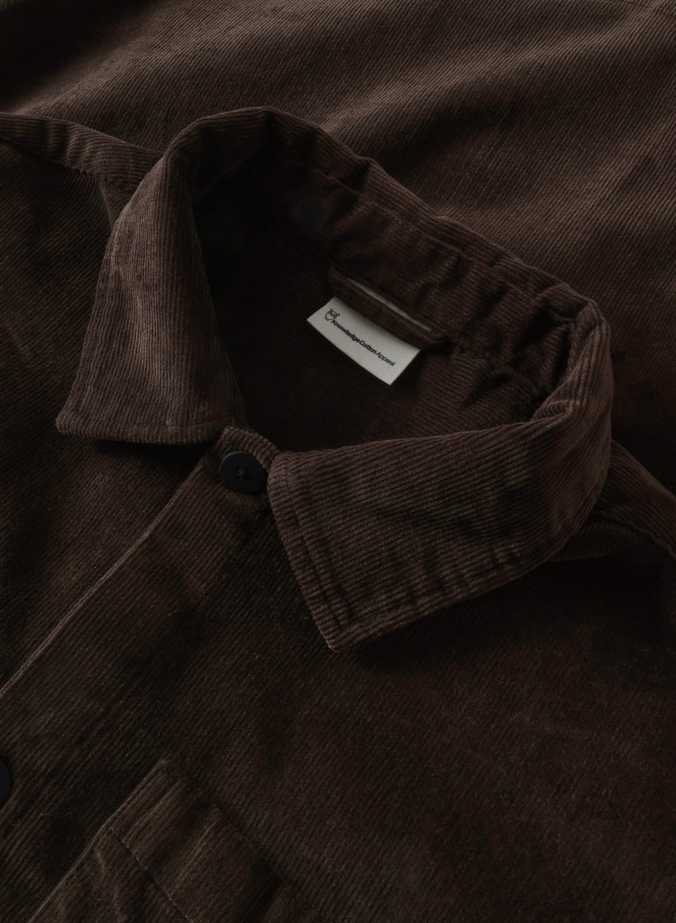 Lockeres Cord-Overshirt aus Bio-Baumwolle