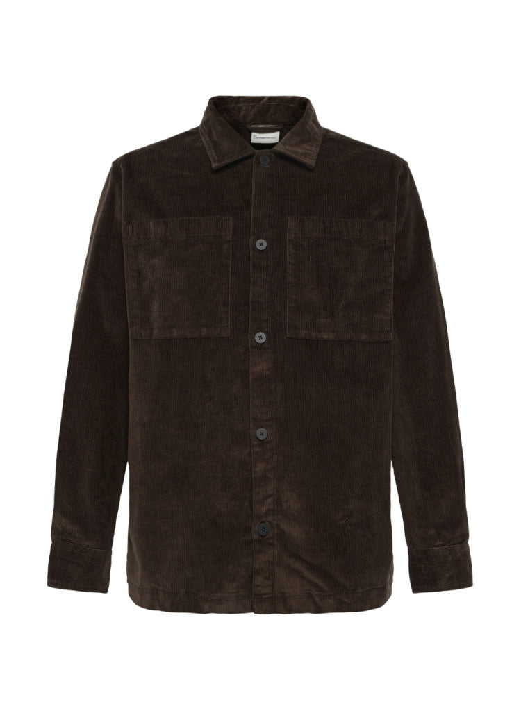 Lockeres Cord-Overshirt aus Bio-Baumwolle