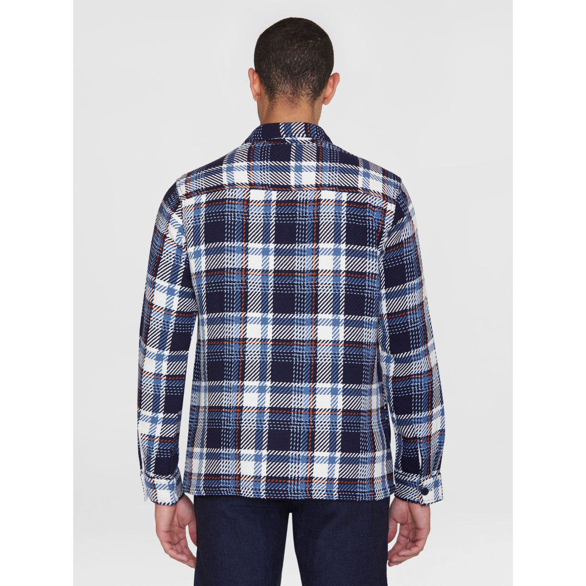 Kariertes Overshirt CHECKED aus Bio-Baumwolle