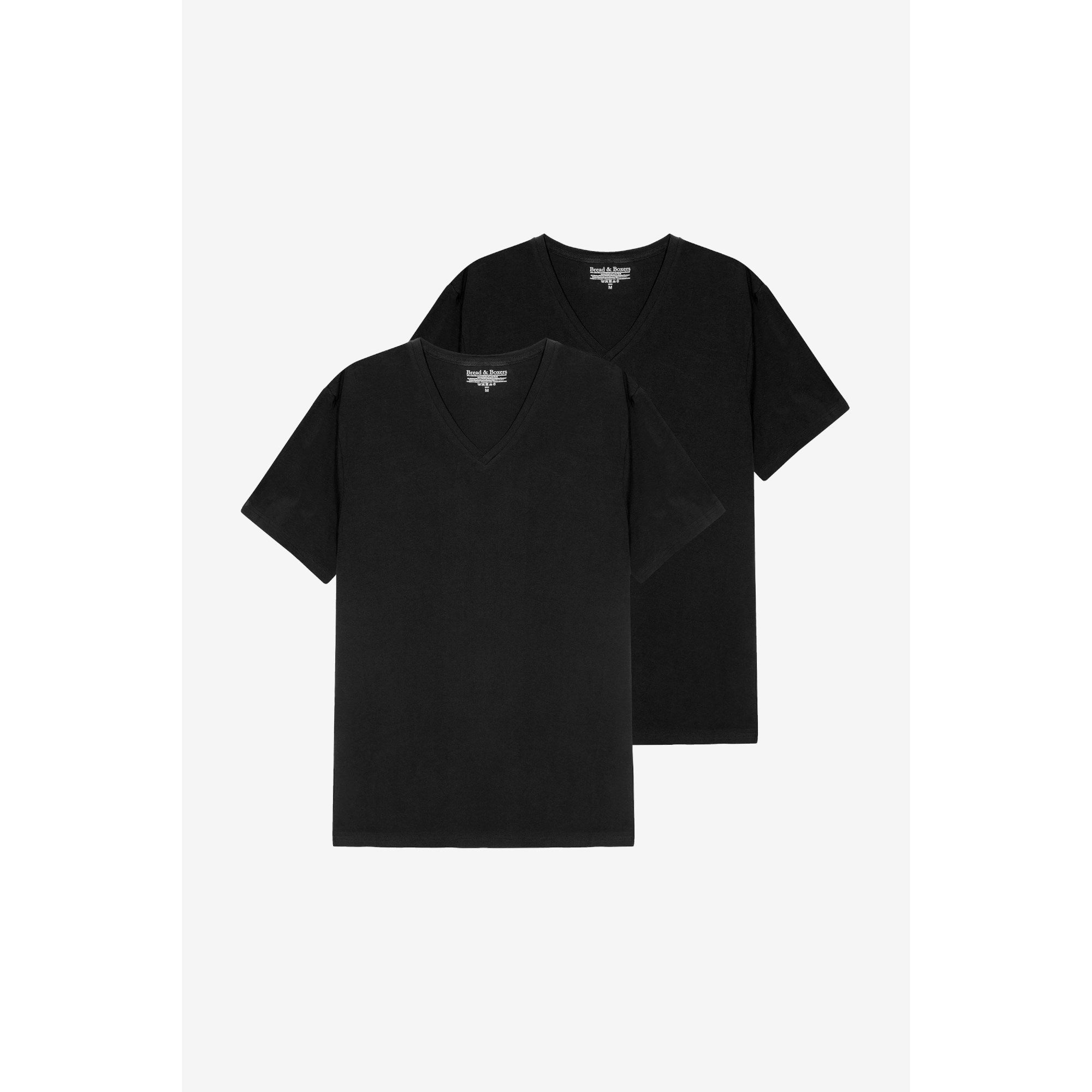 2-Pack T-Shirts V-NECK aus Bio-Baumwolle