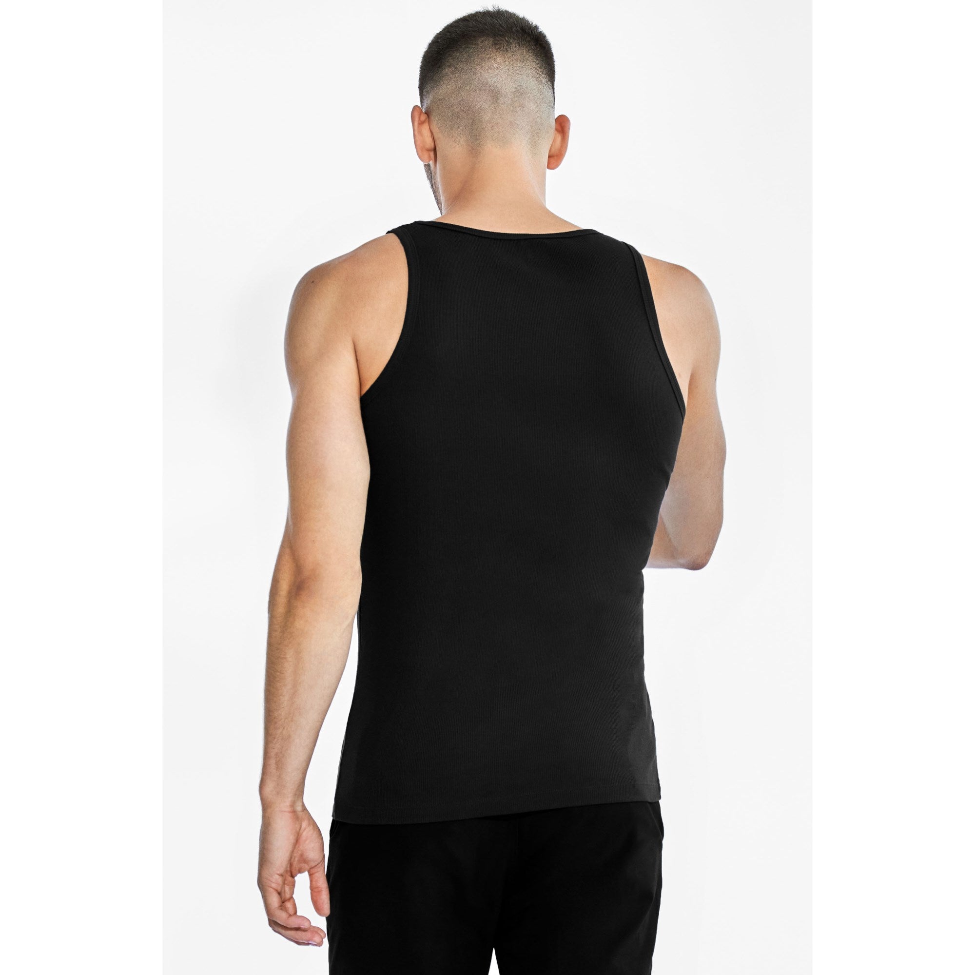 2-Pack Tanktops RIBBED aus Bio-Baumwolle