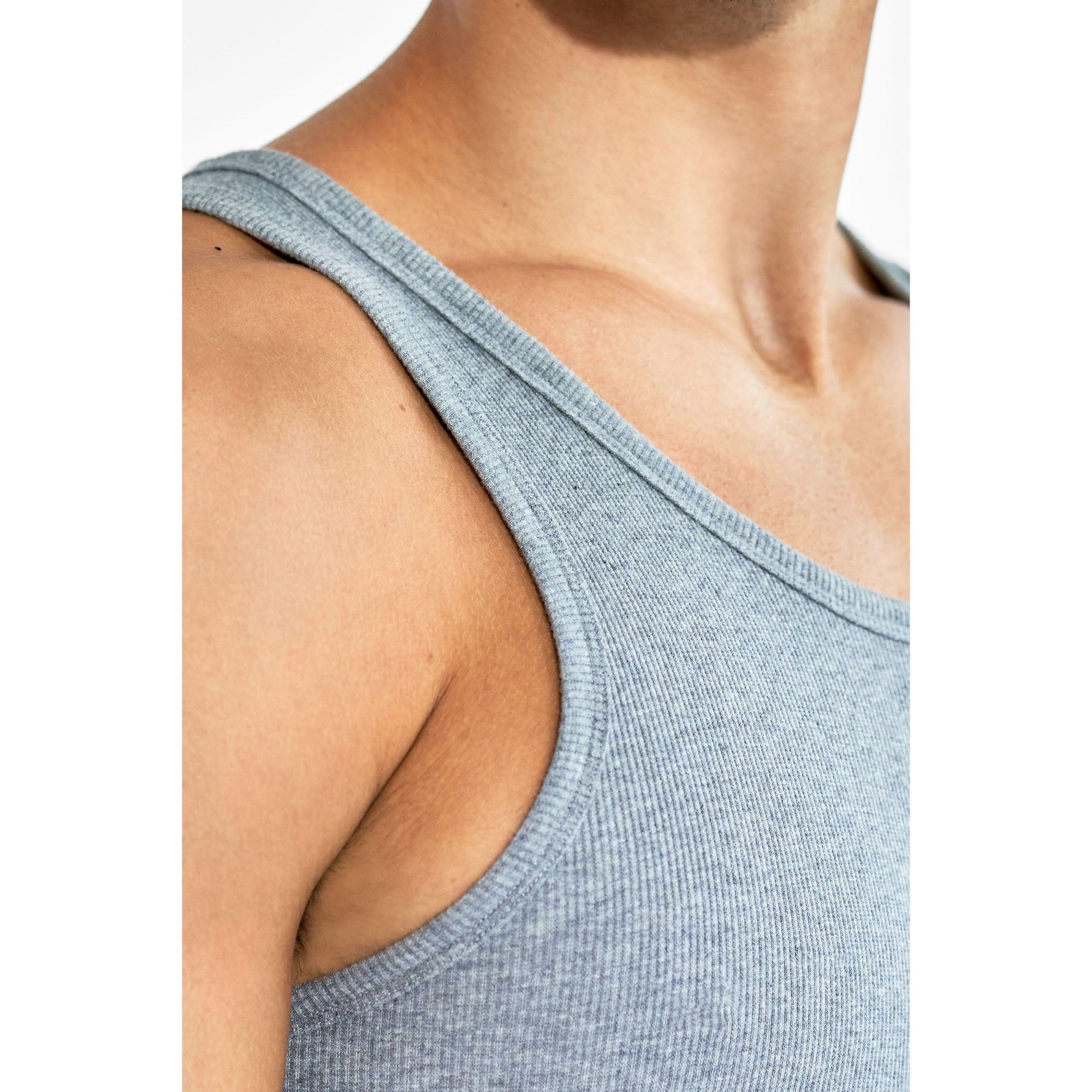 2-Pack Tanktops RIBBED aus Bio-Baumwolle
