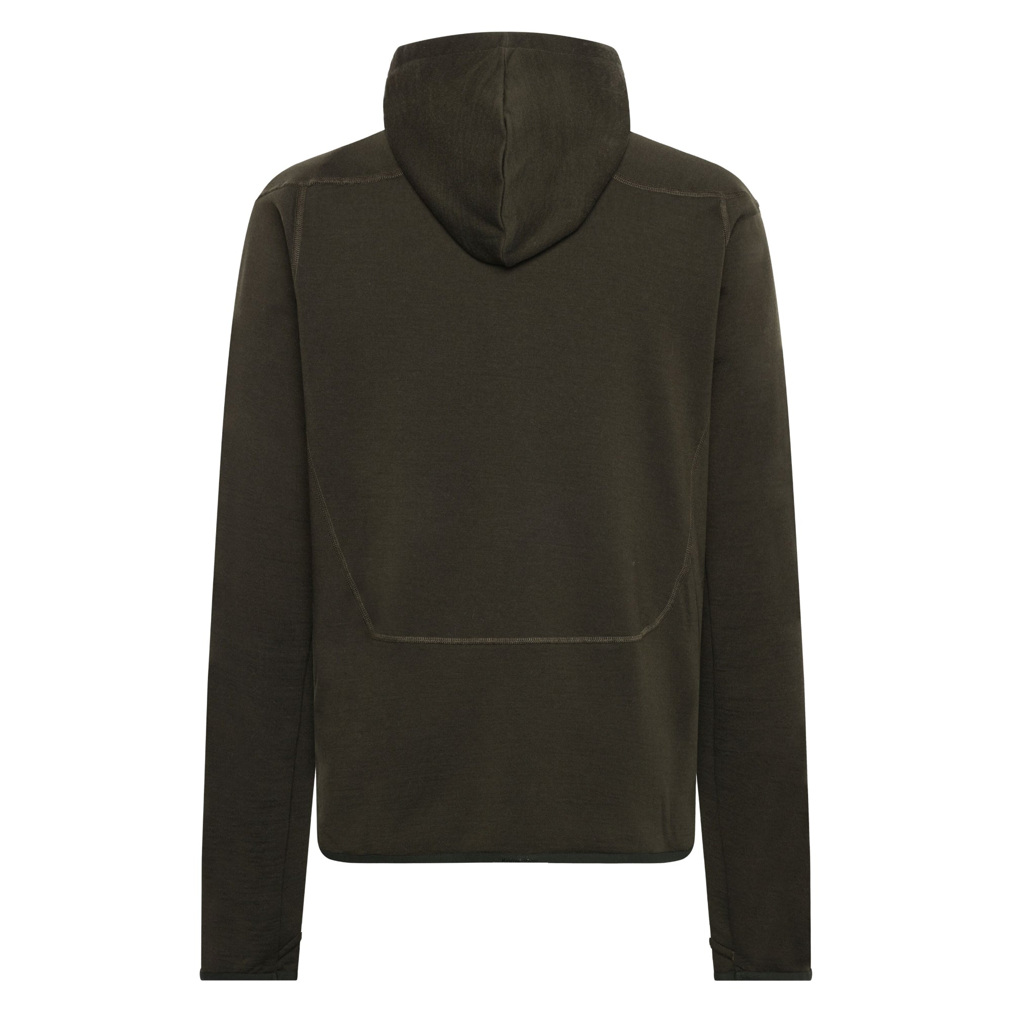 Fleece-Pullover mit Kapuze DYNAMIC aus Merinowolle - Herren