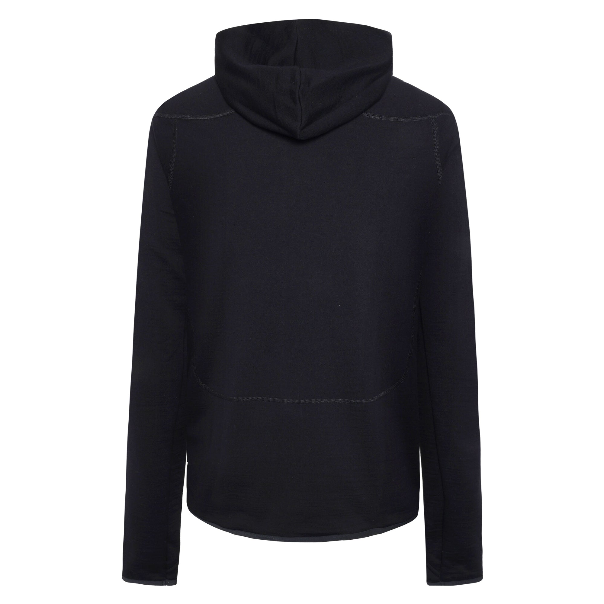 Fleece-Pullover mit Kapuze DYNAMIC aus Merinowolle - Herren