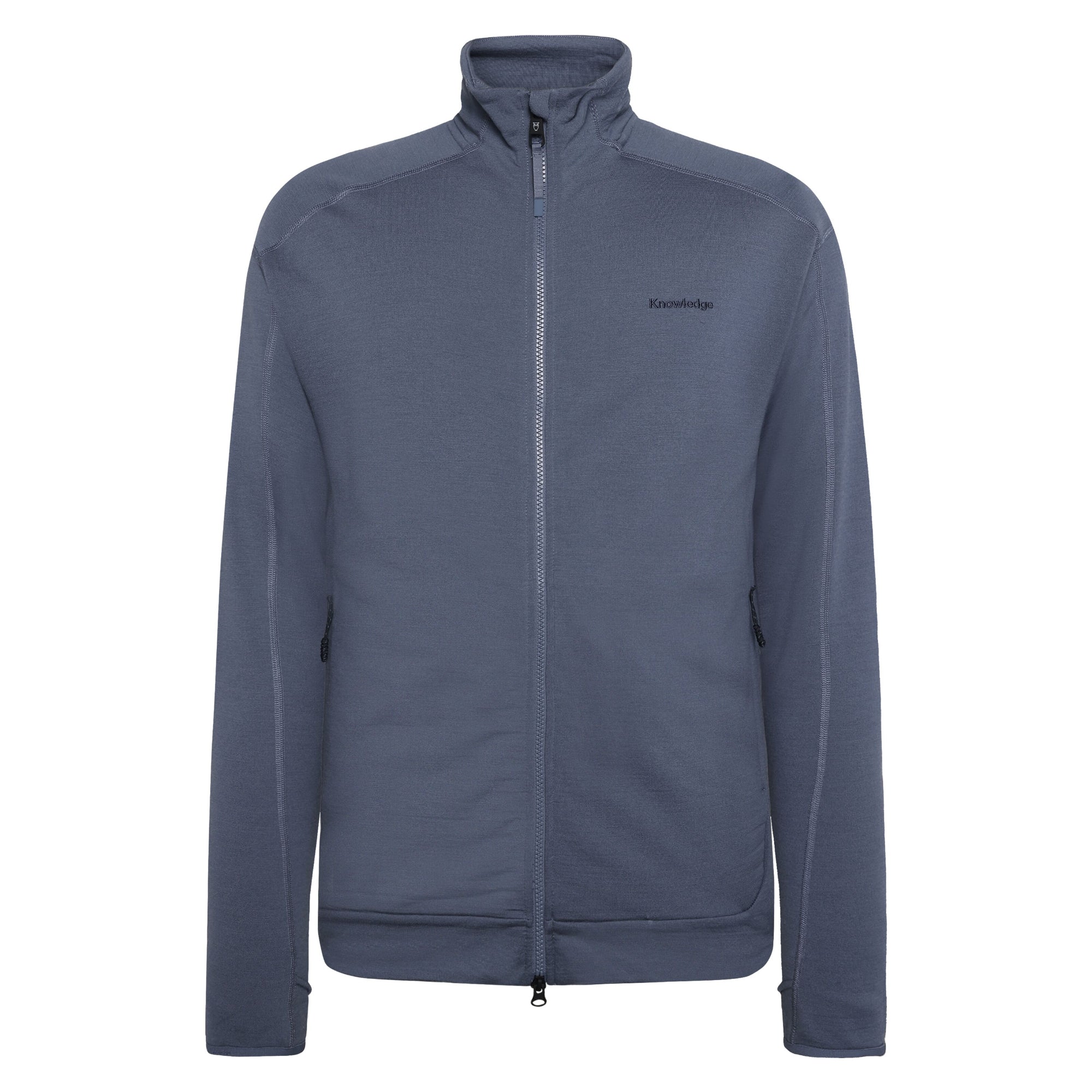 Fleece-Jacke mit Reißverschluss DYNAMIC aus Merinowolle - Herren