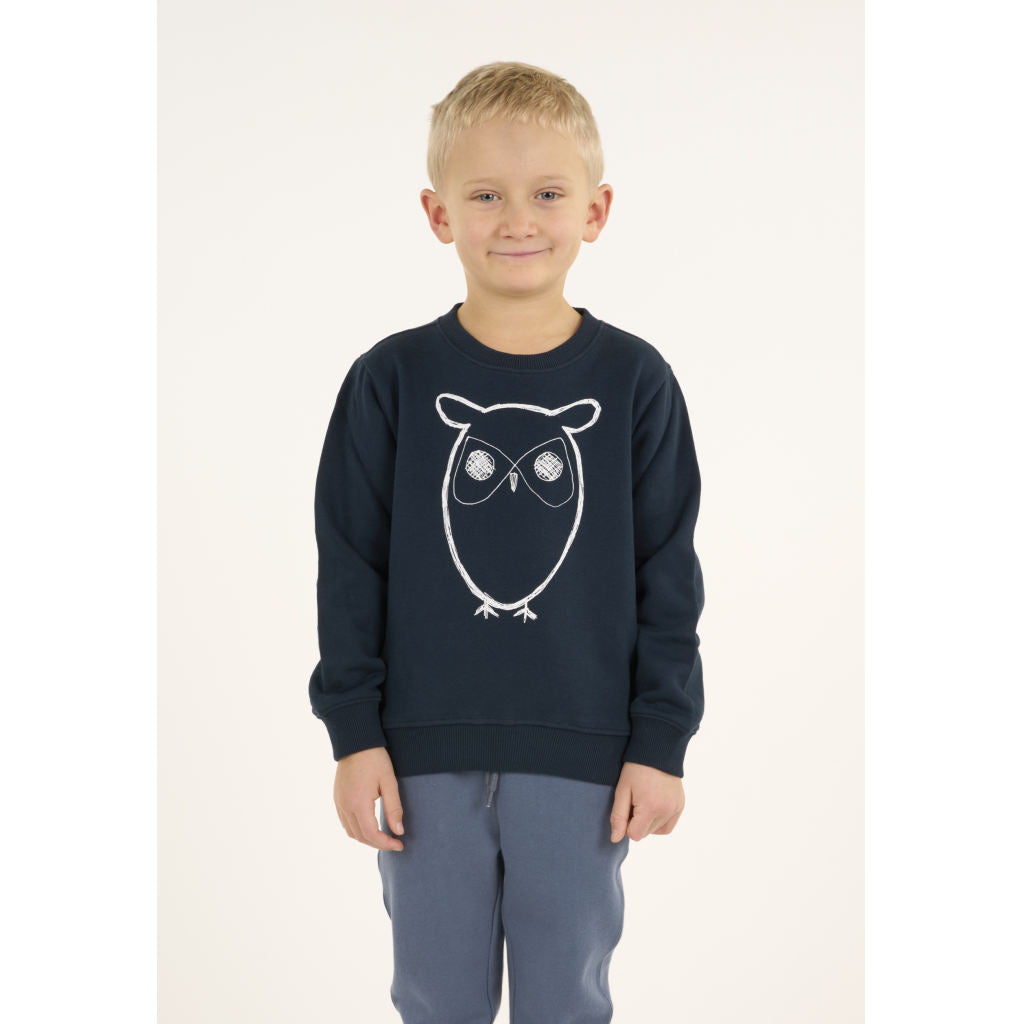 Kids Pullover BIG OWL aus Bio-Baumwolle