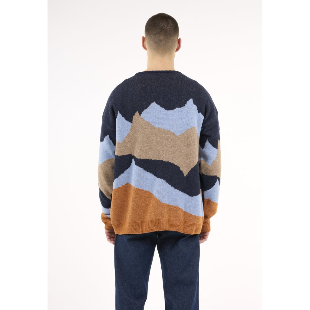 Strickpullover MOUNTAIN CREW NECK aus Bio-Wolle