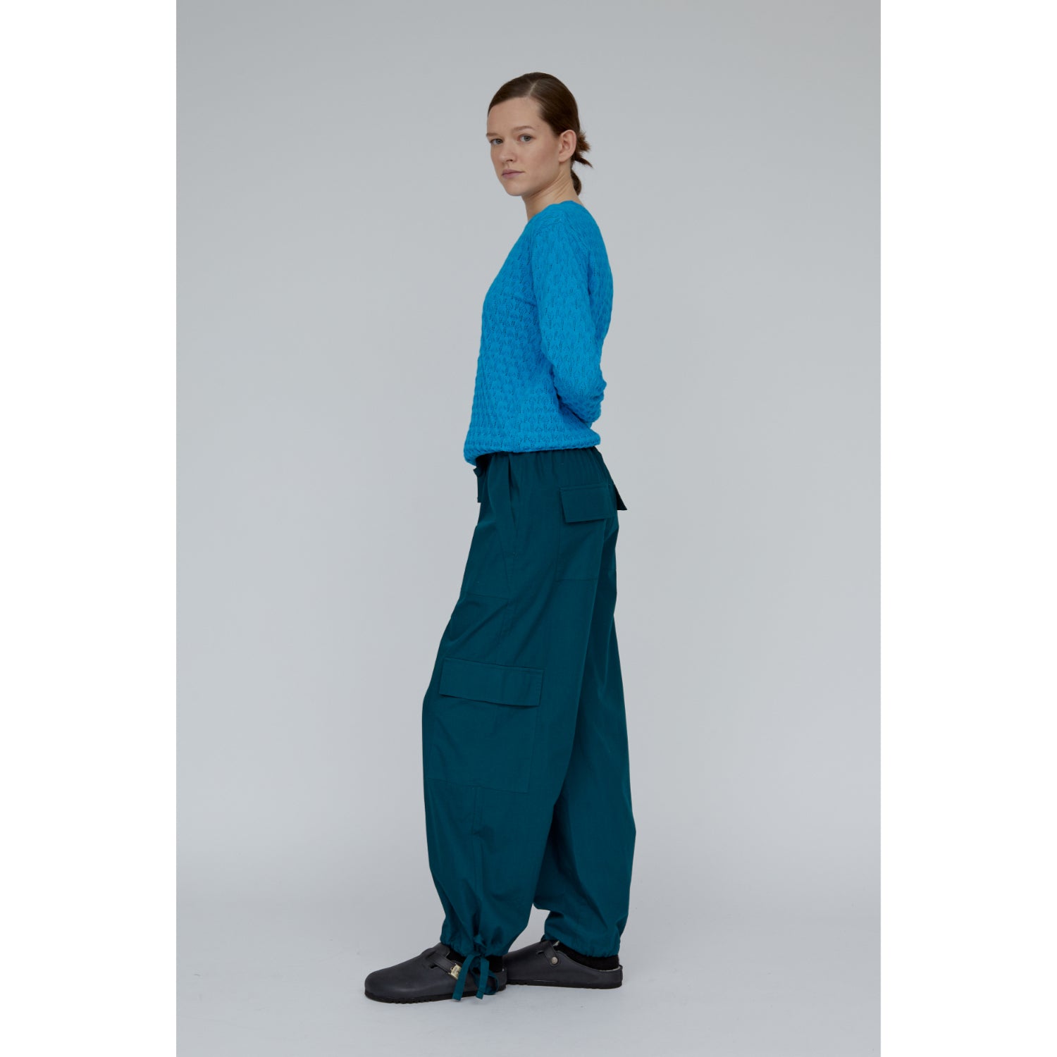 Pullover ISLA aus Bio-Baumwolle mit feinem Strickmuster