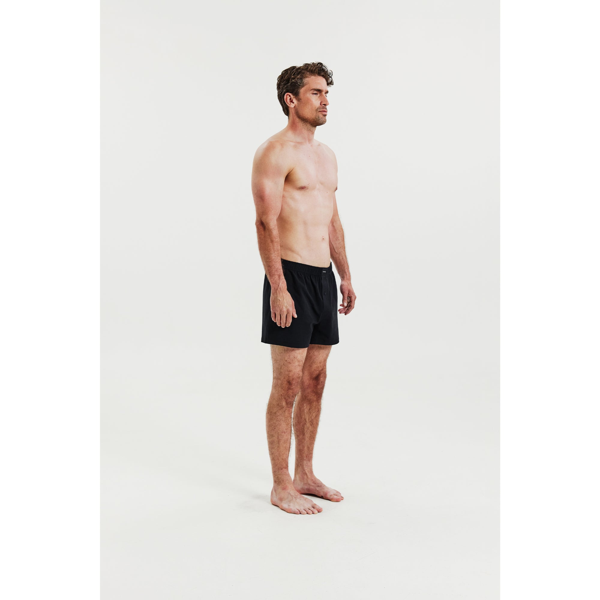 2-Pack lange Boxershorts JERSEY aus Bio-Baumwolle