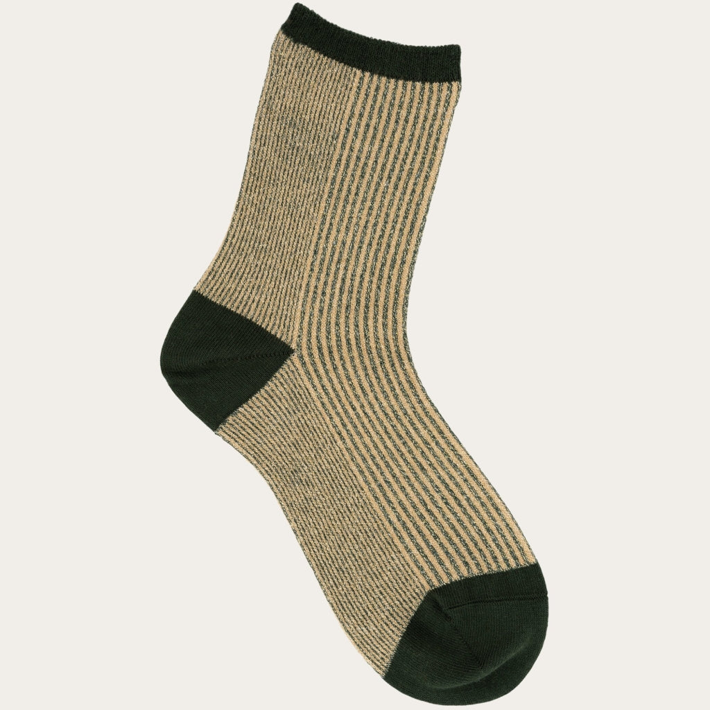Glitzer-Socken COLORBLOCK mit Bio-Baumwolle und recyceltem Material