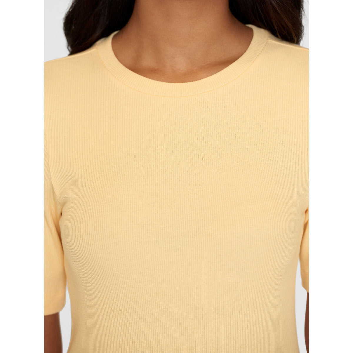 Halbarmshirt RIB T-SHIRT aus Bio-Baumwolle