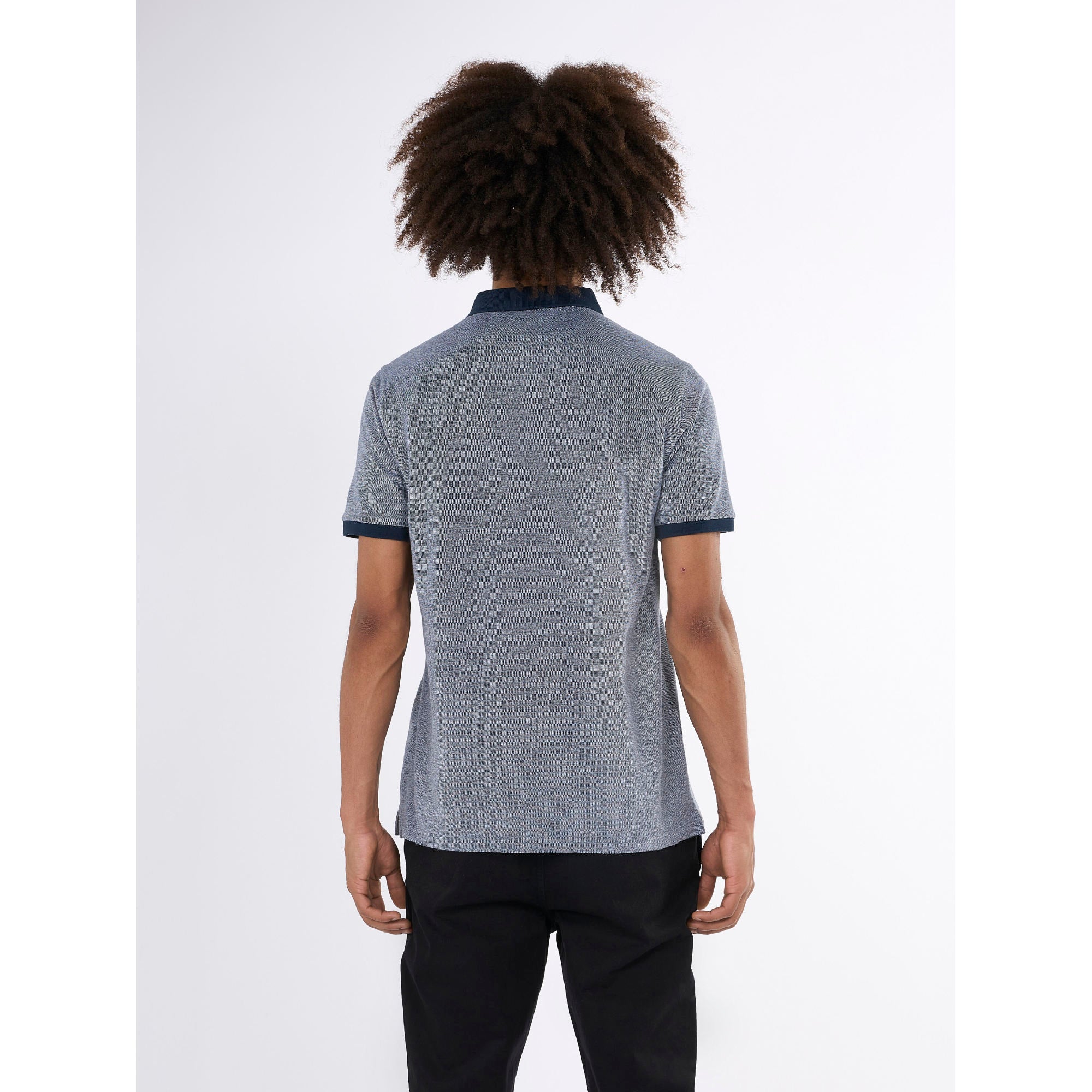 Poloshirt YARN DYED aus Bio-Baumwolle