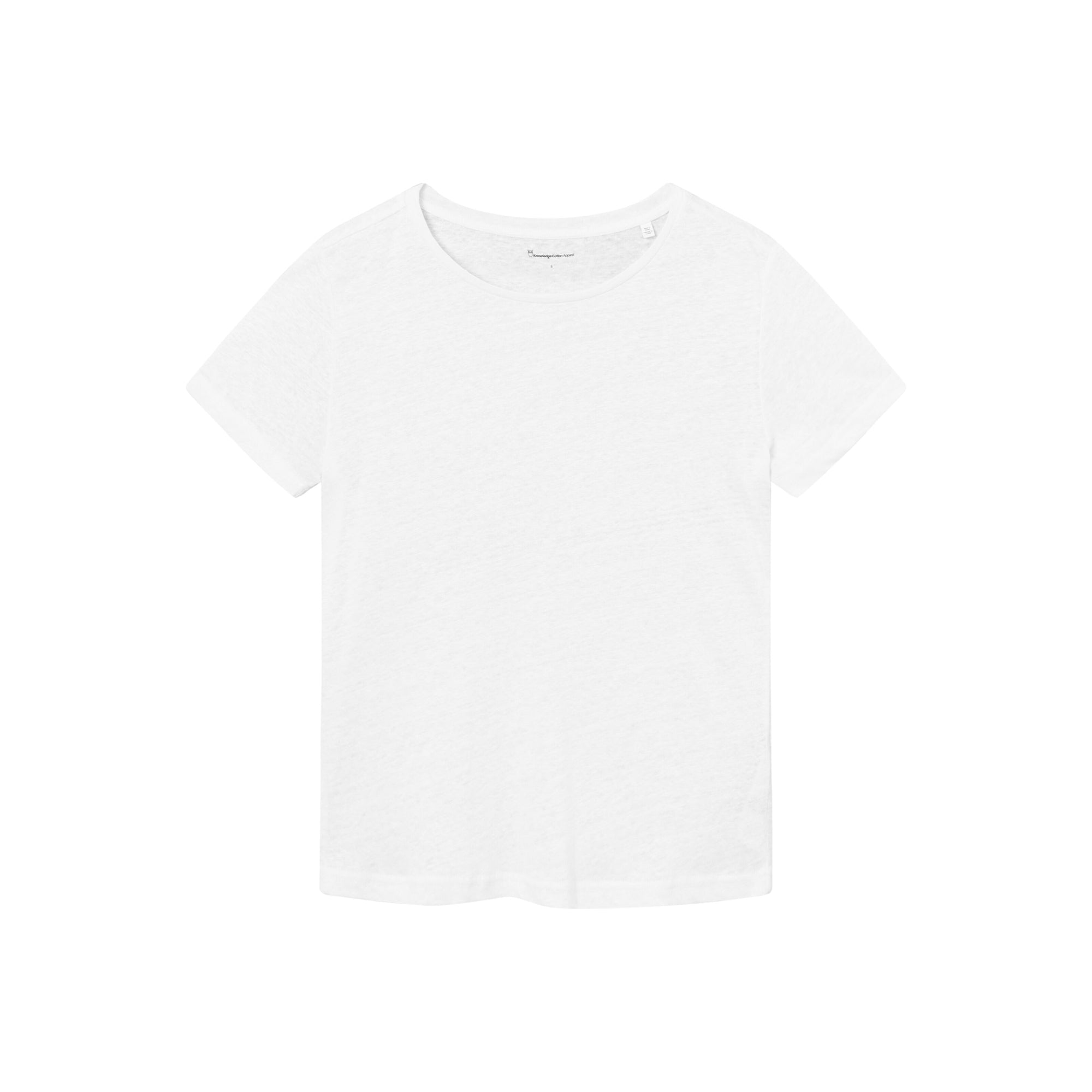 Regular Leinen-T-Shirt aus Bio-Leinen - GOTS/Vegan