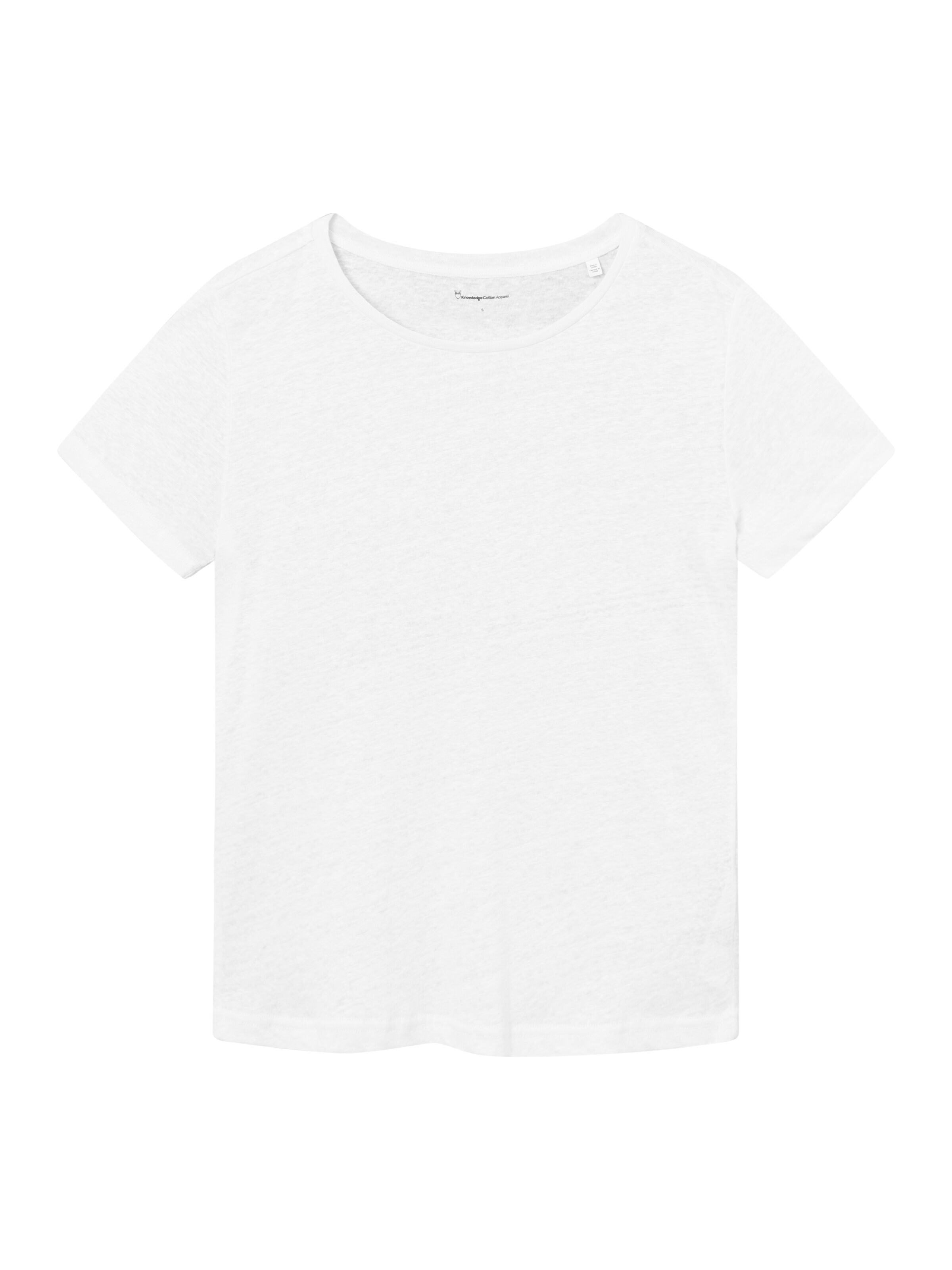 Regular Leinen-T-Shirt aus Bio-Leinen - GOTS/Vegan