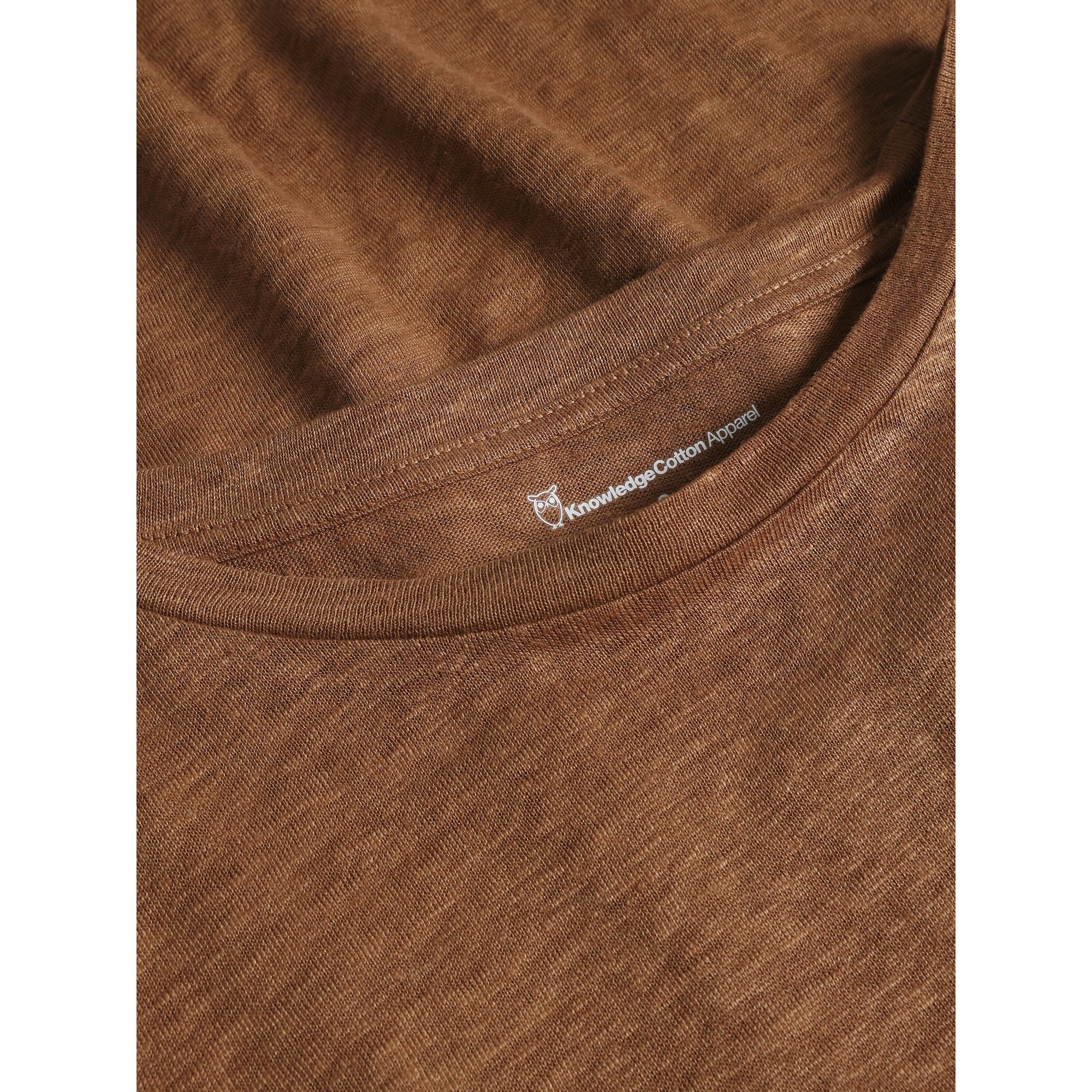 Regular Leinen-T-Shirt aus Bio-Leinen - GOTS/Vegan