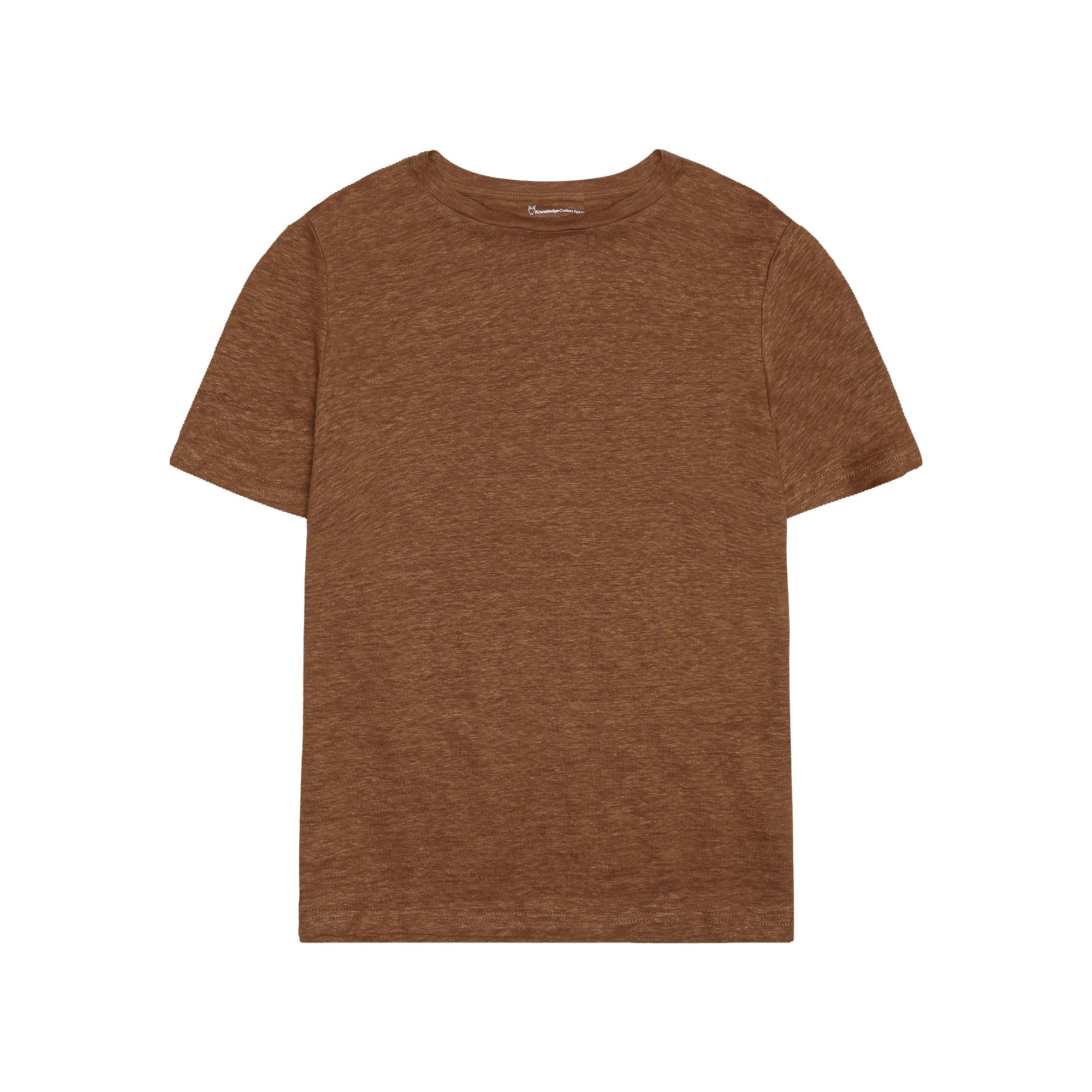 Regular Leinen-T-Shirt aus Bio-Leinen - GOTS/Vegan