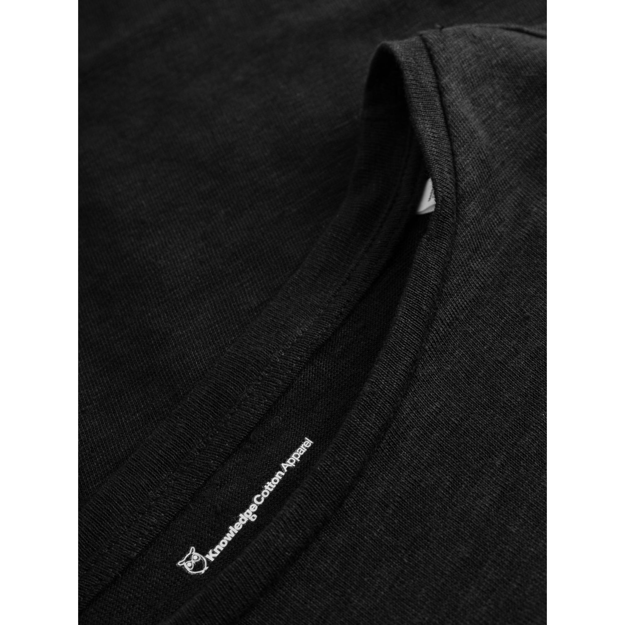 Regular Leinen-T-Shirt aus Bio-Leinen - GOTS/Vegan