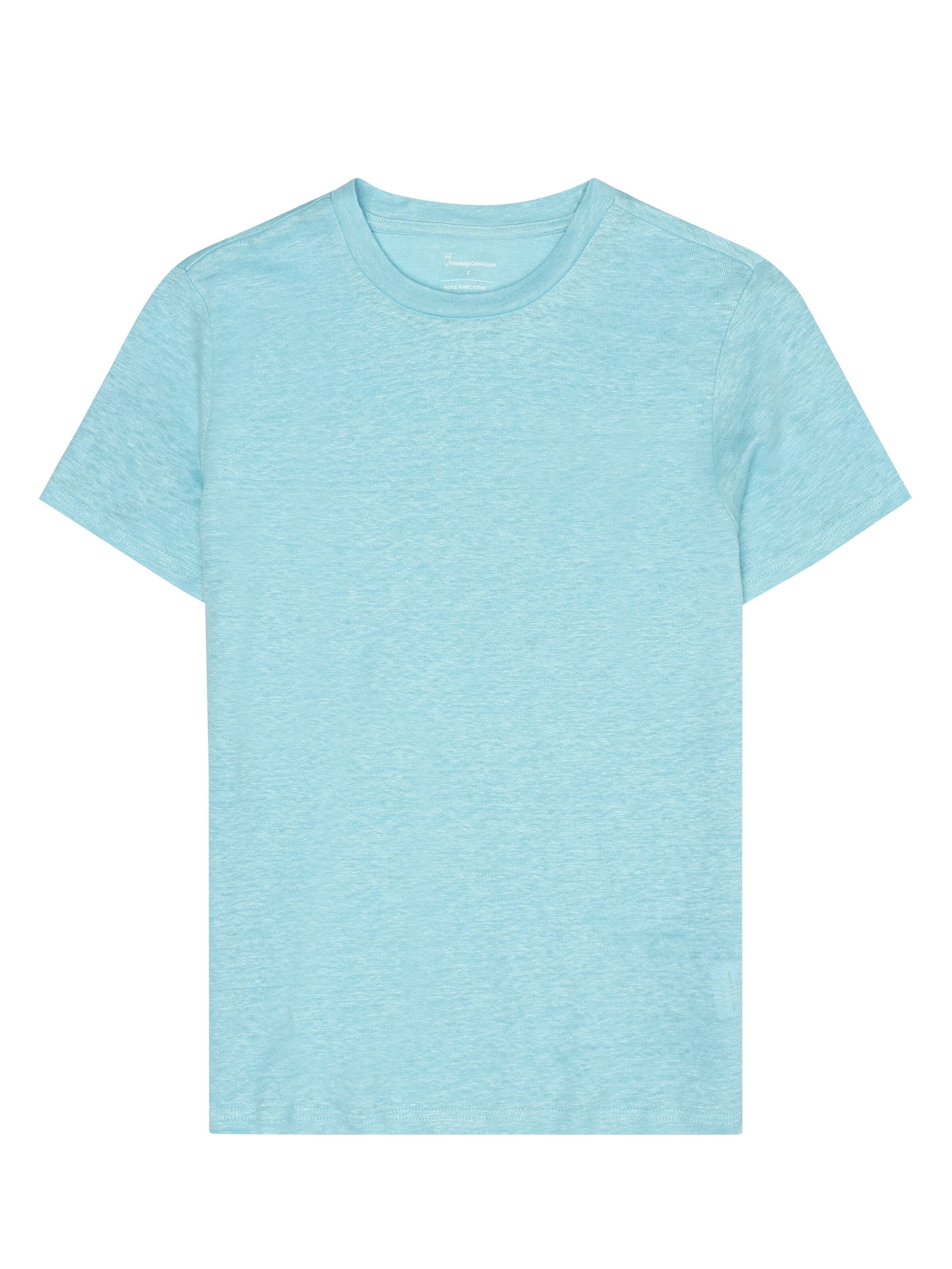 Regular Leinen-T-Shirt aus Bio-Leinen - GOTS/Vegan