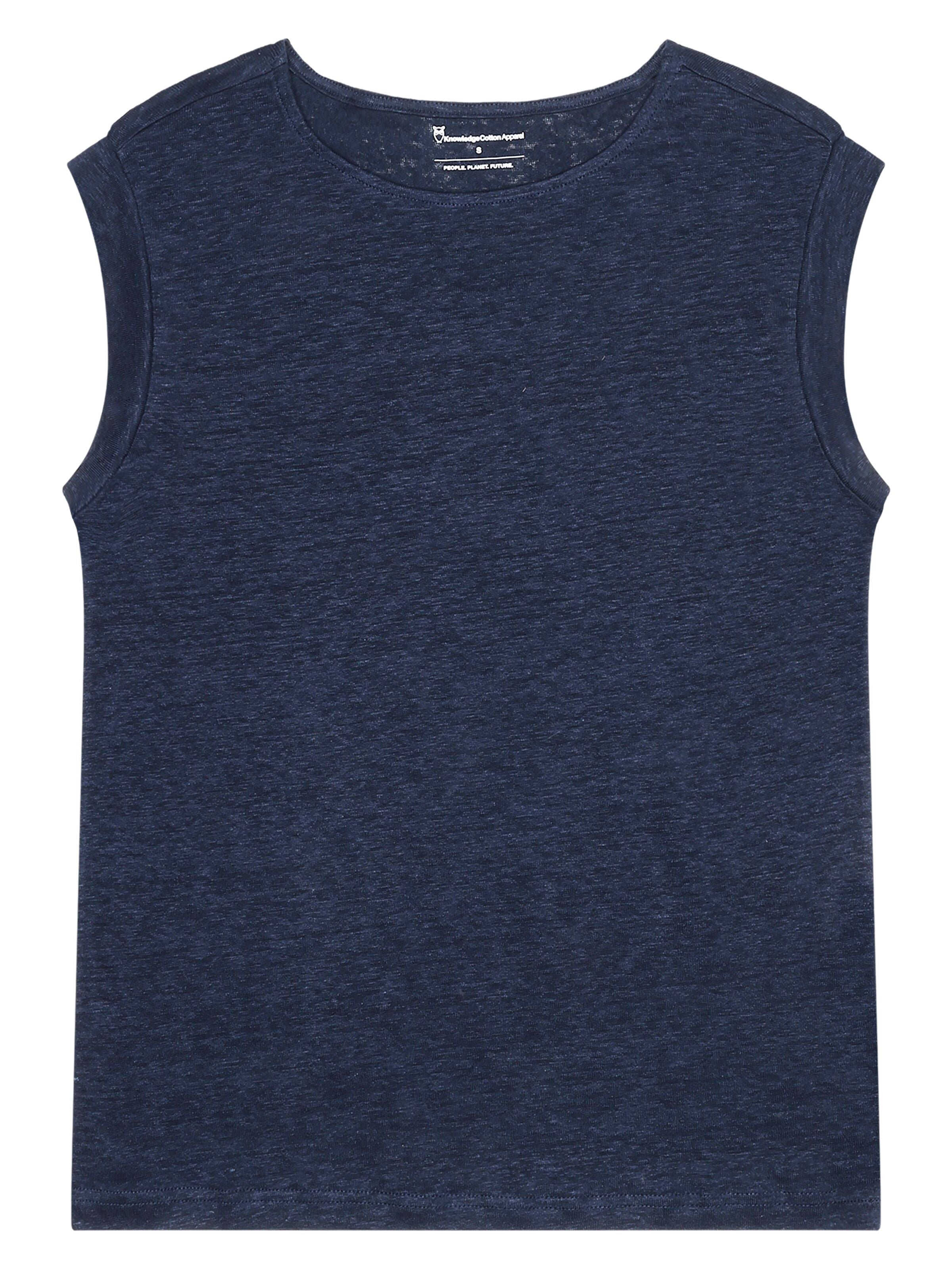 T-Shirt LOOSE FOLD UP aus Bio-Leinen