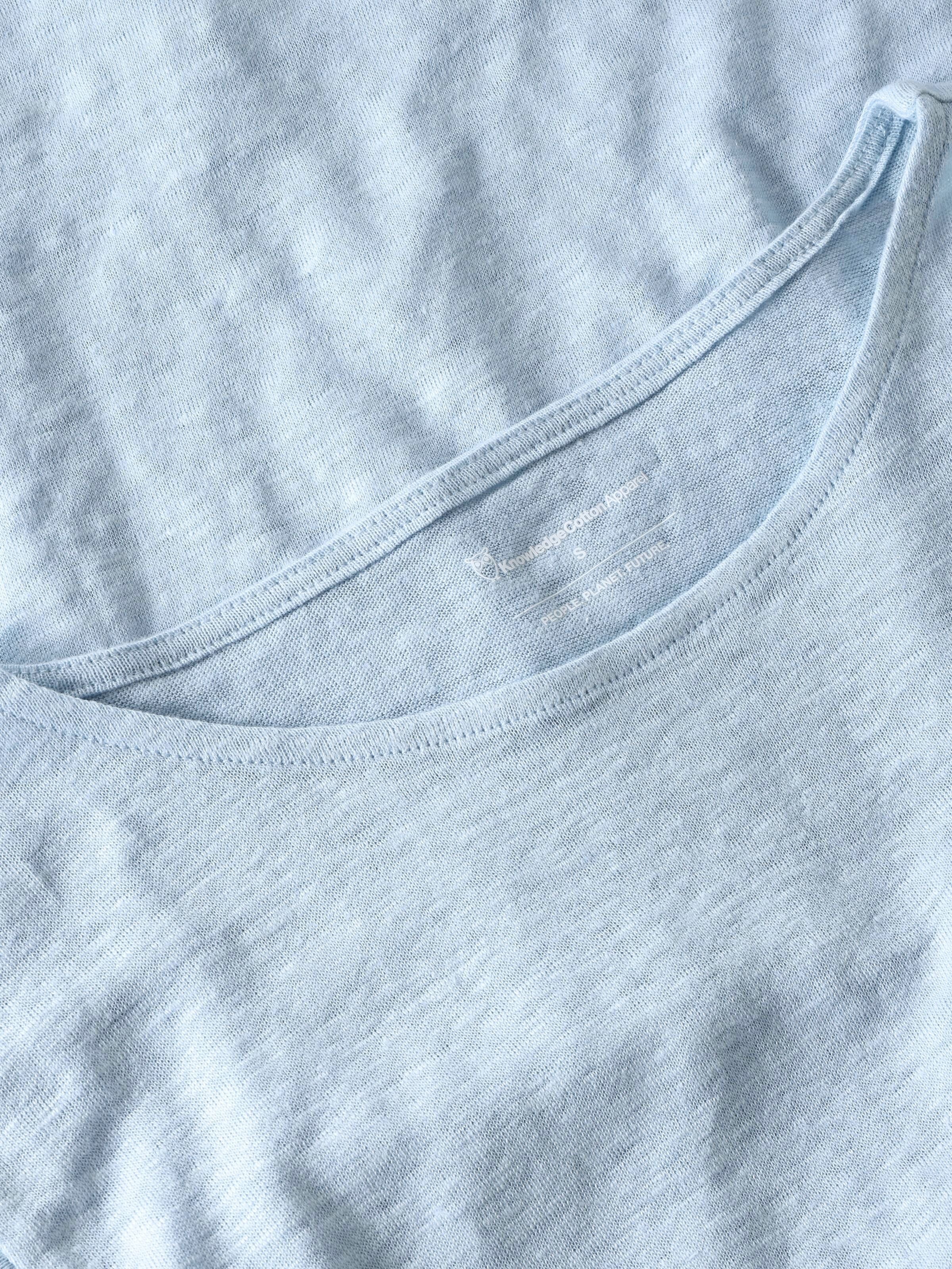 T-Shirt LOOSE FOLD UP aus Bio-Leinen