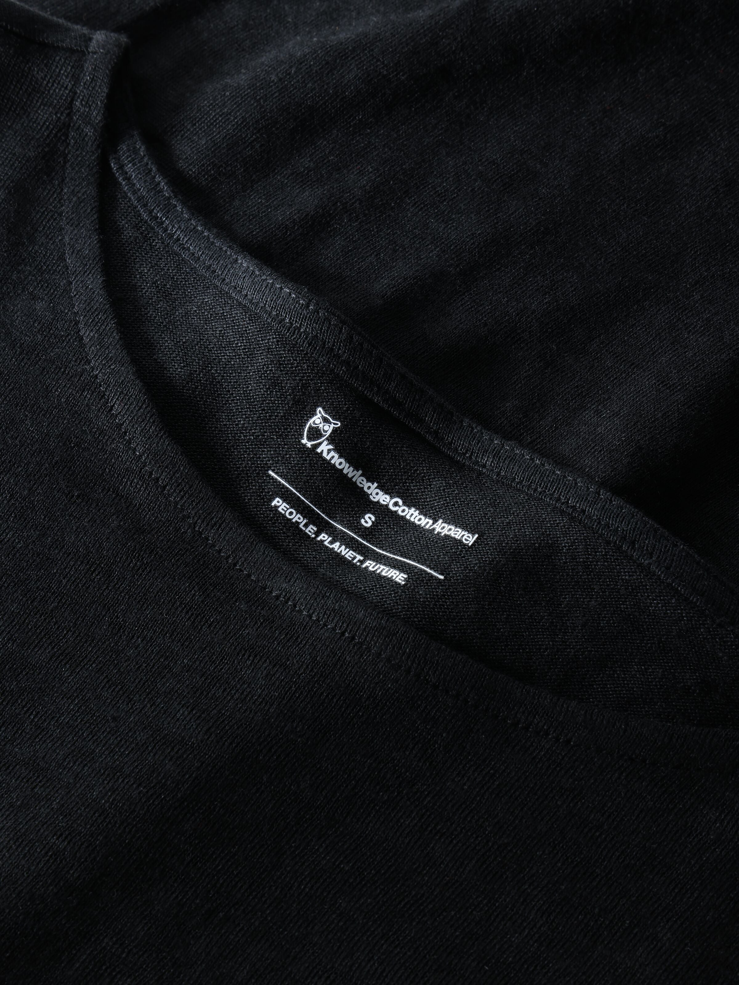 T-Shirt LOOSE FOLD UP aus Bio-Leinen