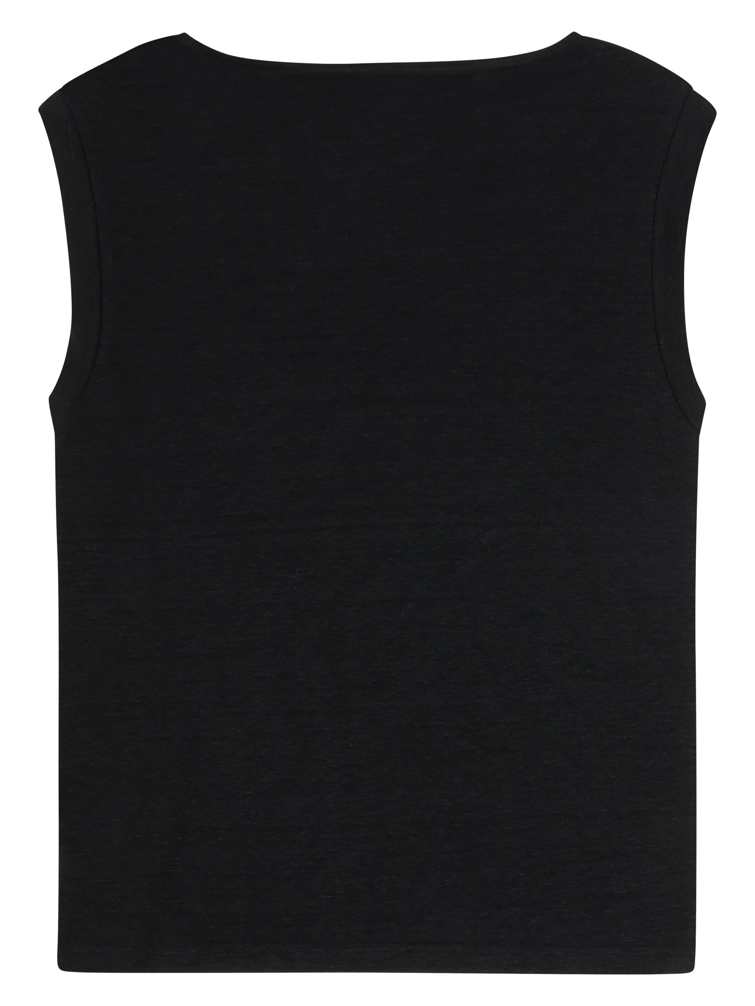 T-Shirt LOOSE FOLD UP aus Bio-Leinen