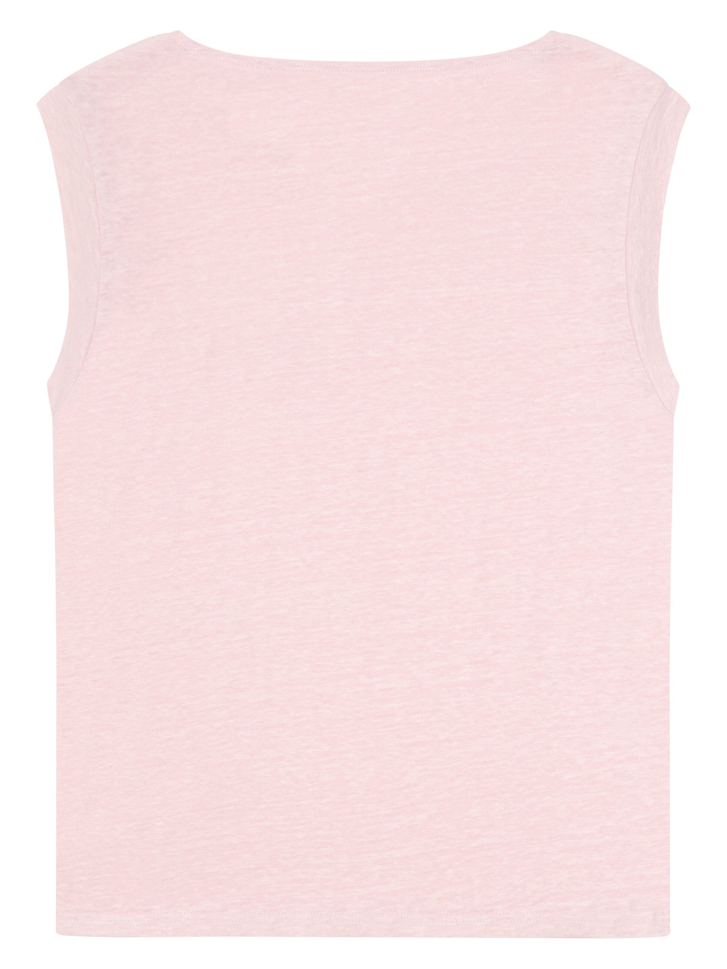 T-Shirt LOOSE FOLD UP aus Bio-Leinen