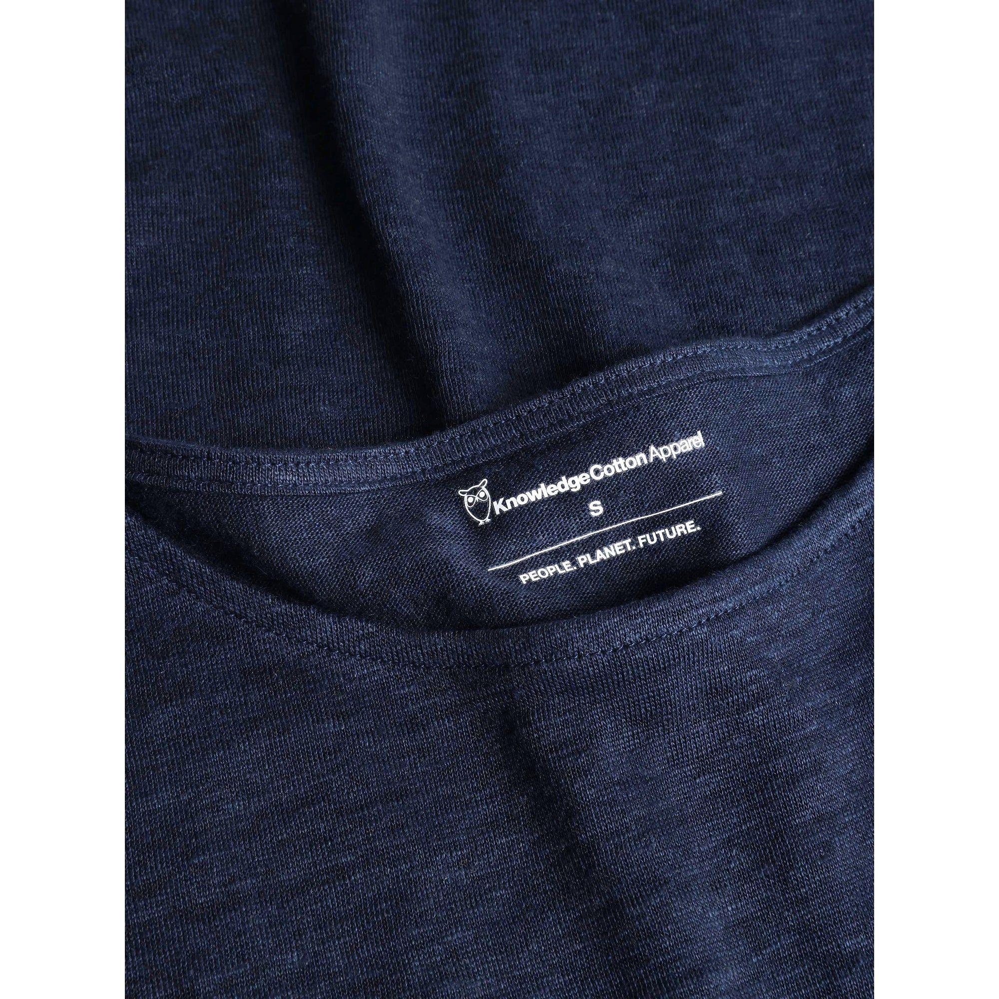 T-Shirt LOOSE FOLD UP aus Bio-Leinen