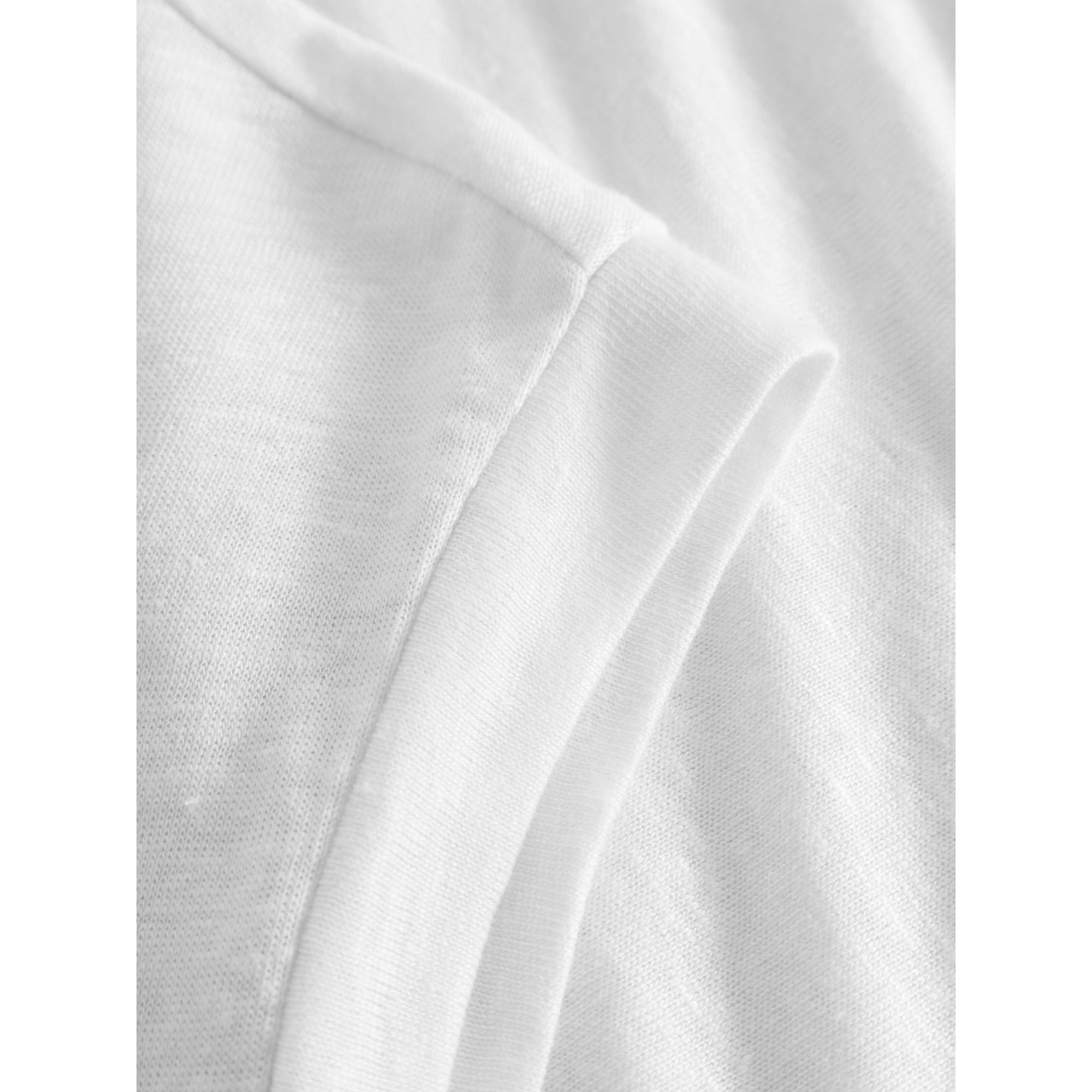T-Shirt LOOSE FOLD UP aus Bio-Leinen