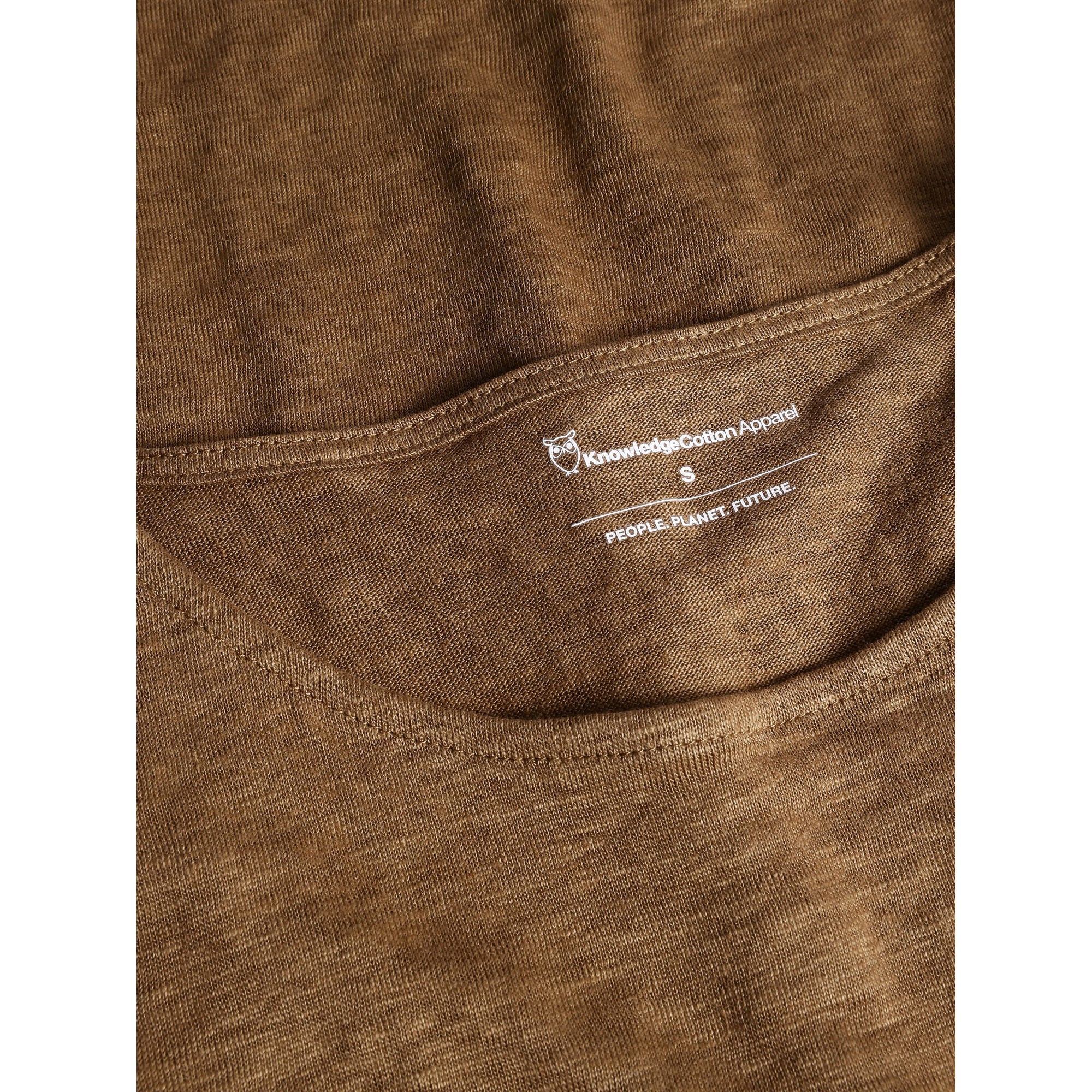 T-Shirt LOOSE FOLD UP aus Bio-Leinen