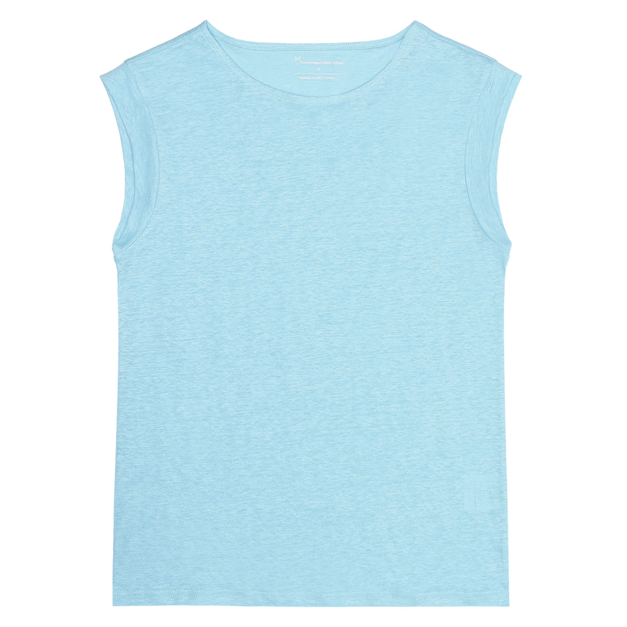 T-Shirt LOOSE FOLD UP aus Bio-Leinen