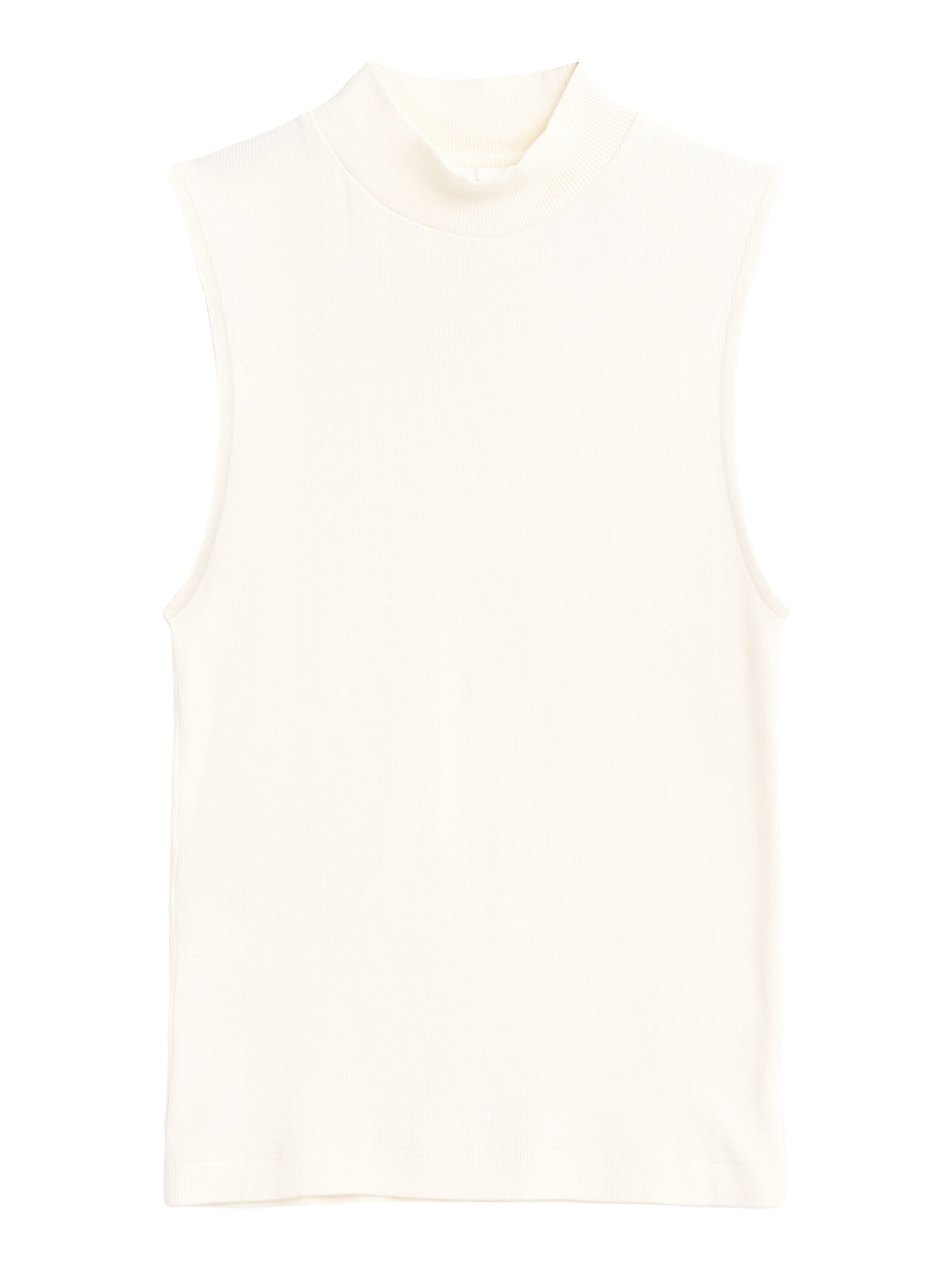 Ripptop HIGH NECK aus Bio-Baumwolle