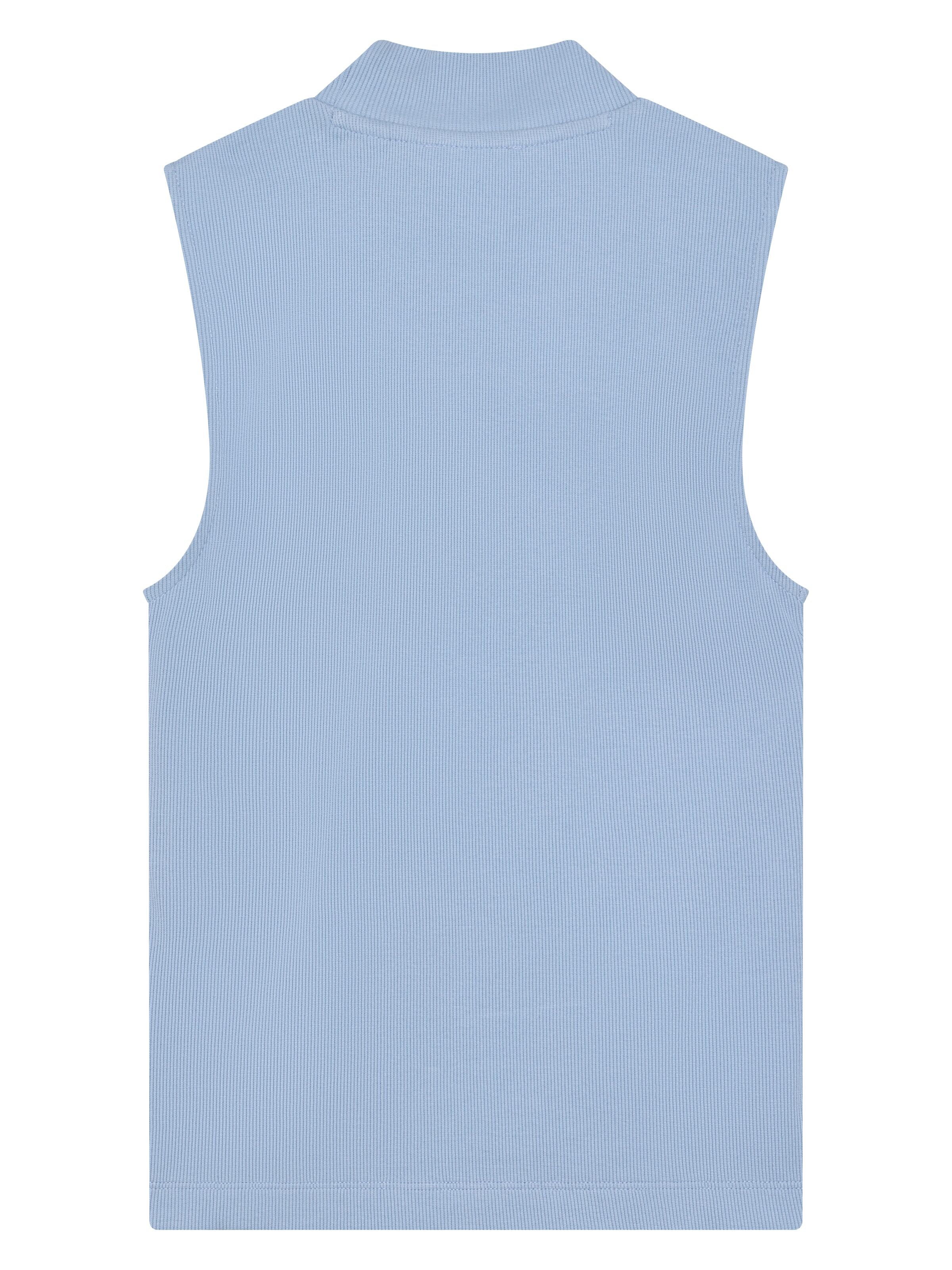 Ripptop HIGH NECK aus Bio-Baumwolle