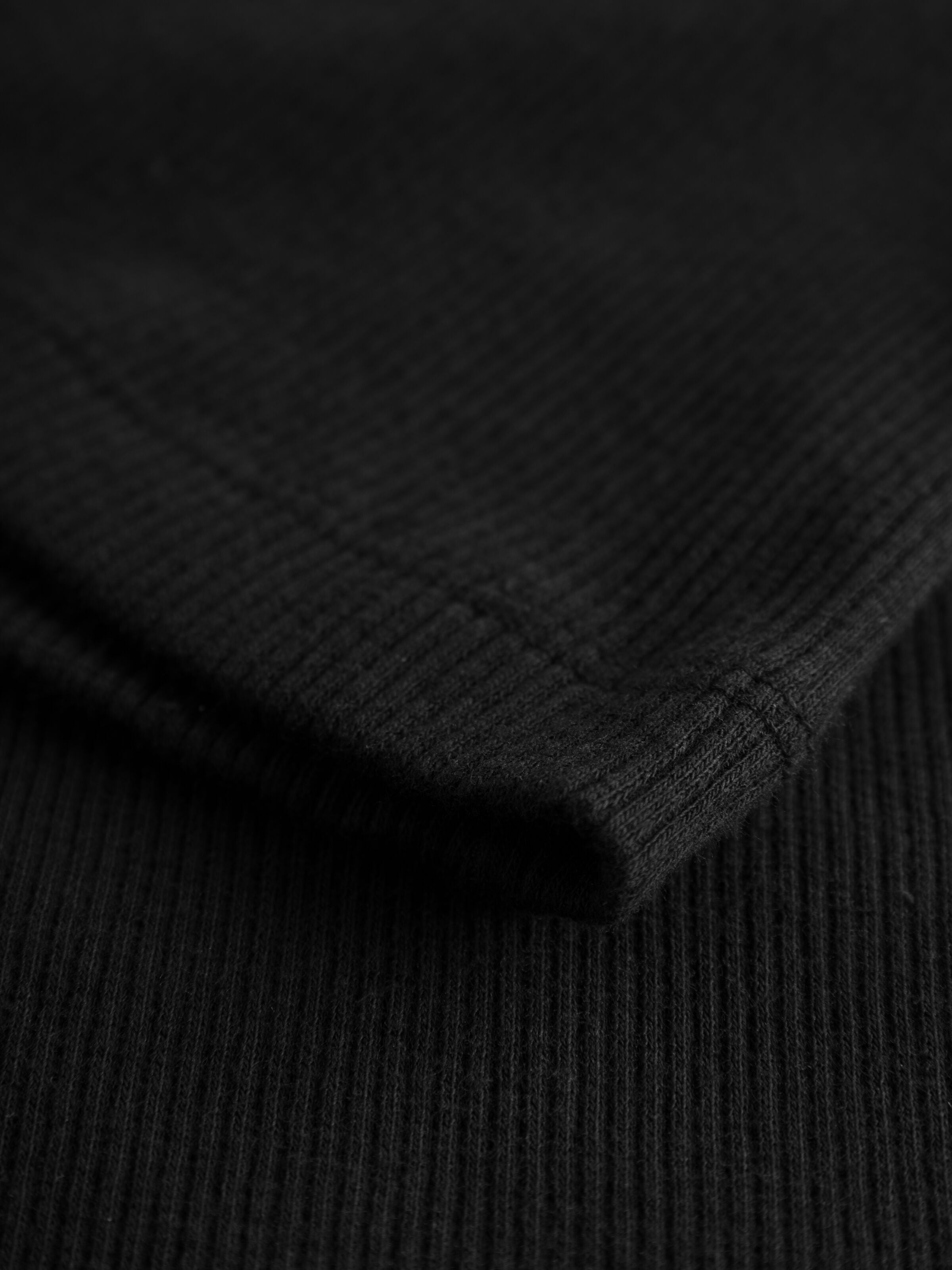 Ripptop HIGH NECK aus Bio-Baumwolle