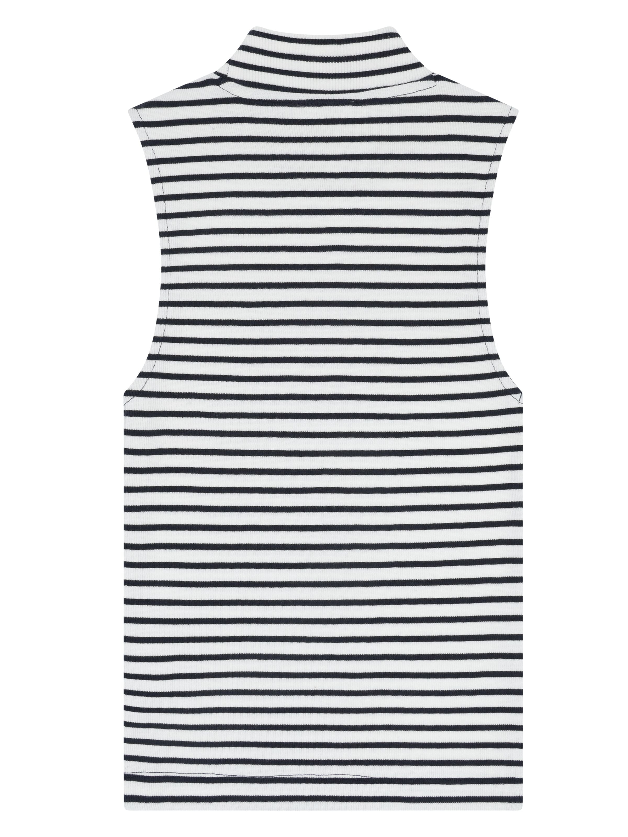 Ripptop HIGH NECK aus Bio-Baumwolle