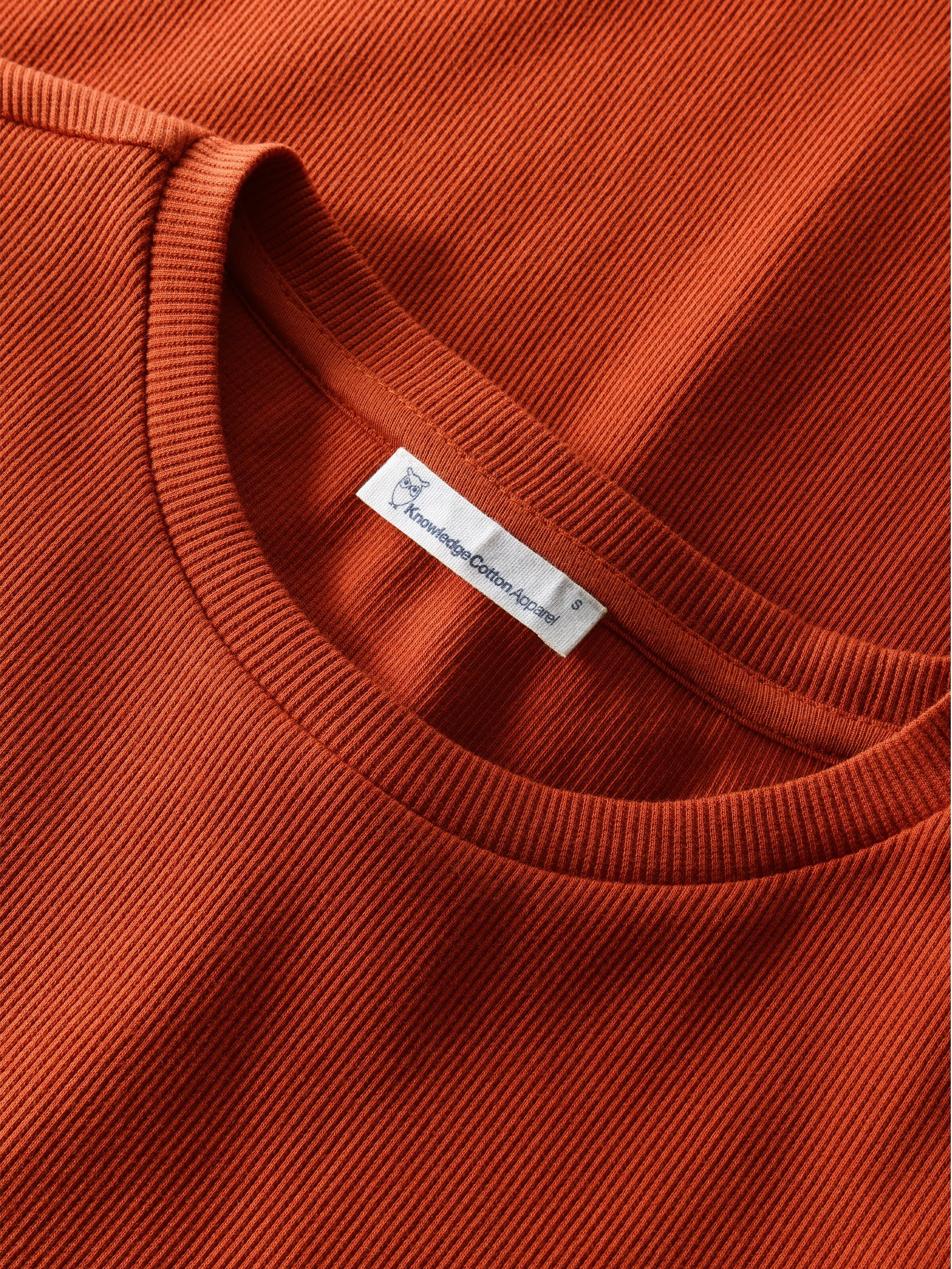 Halbarmshirt RIB T-SHIRT aus Bio-Baumwolle