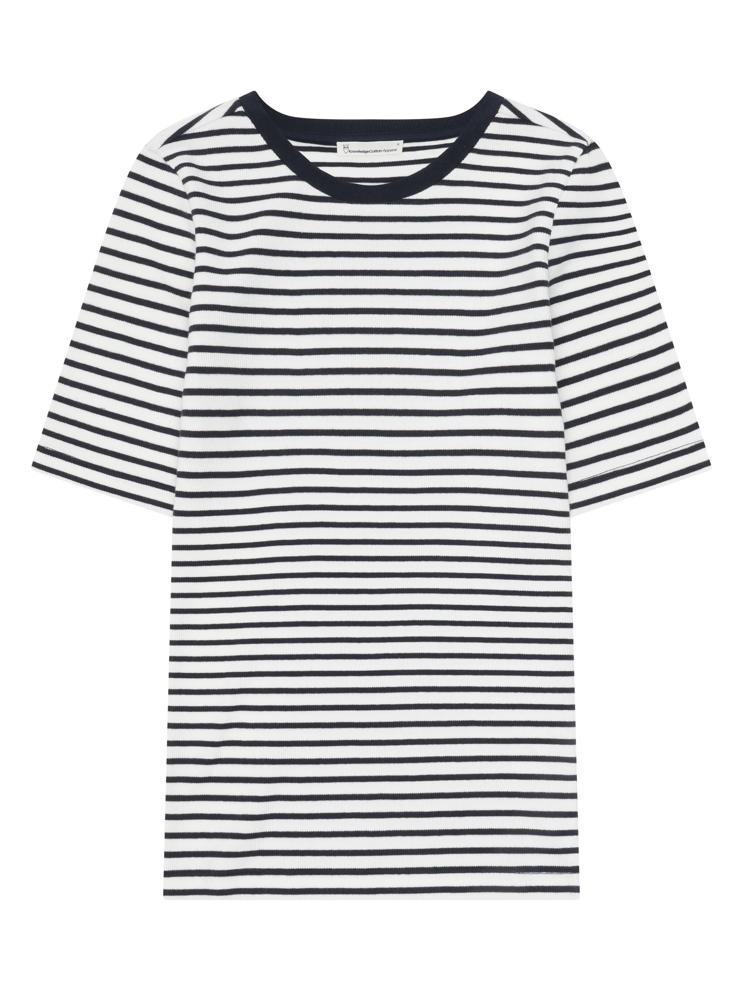 Halbarmshirt RIB T-SHIRT aus Bio-Baumwolle