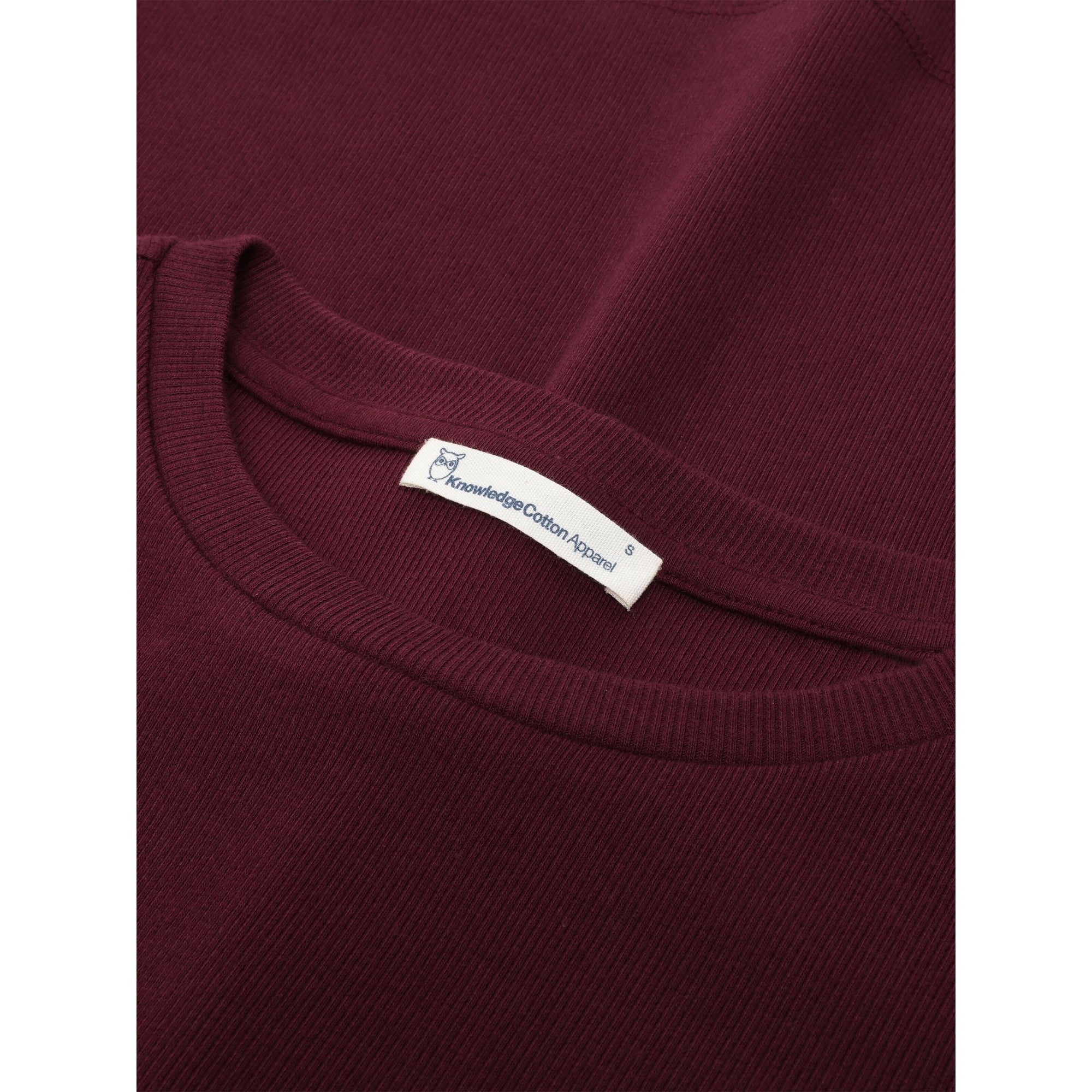 Halbarmshirt RIB T-SHIRT aus Bio-Baumwolle