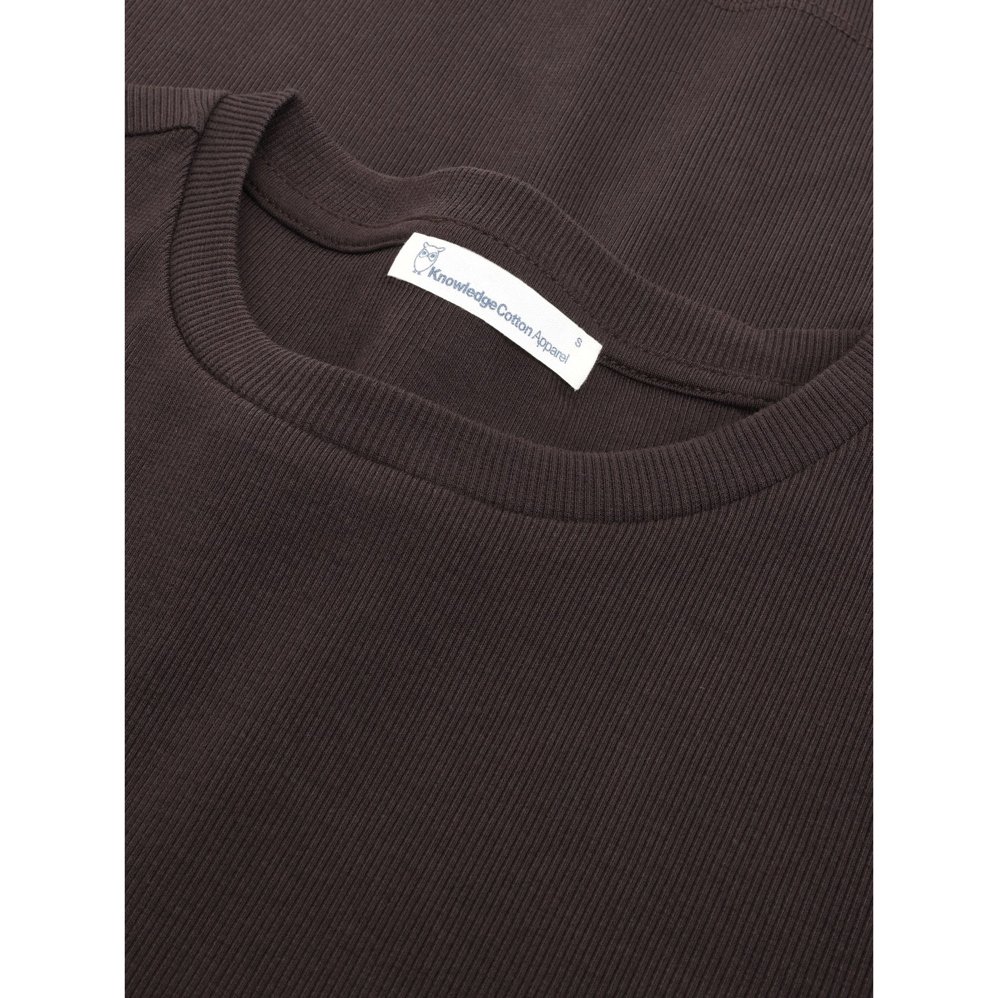 Halbarmshirt RIB T-SHIRT aus Bio-Baumwolle